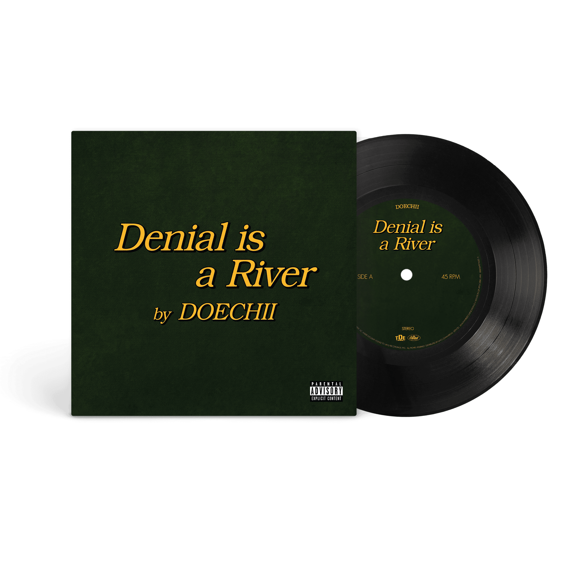 Denial Is A River 7" Single - Limited Edition