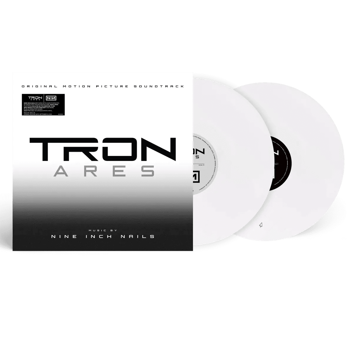 Tron: Ares (Original Motion Picture Soundtrack): White Vinyl 2LP