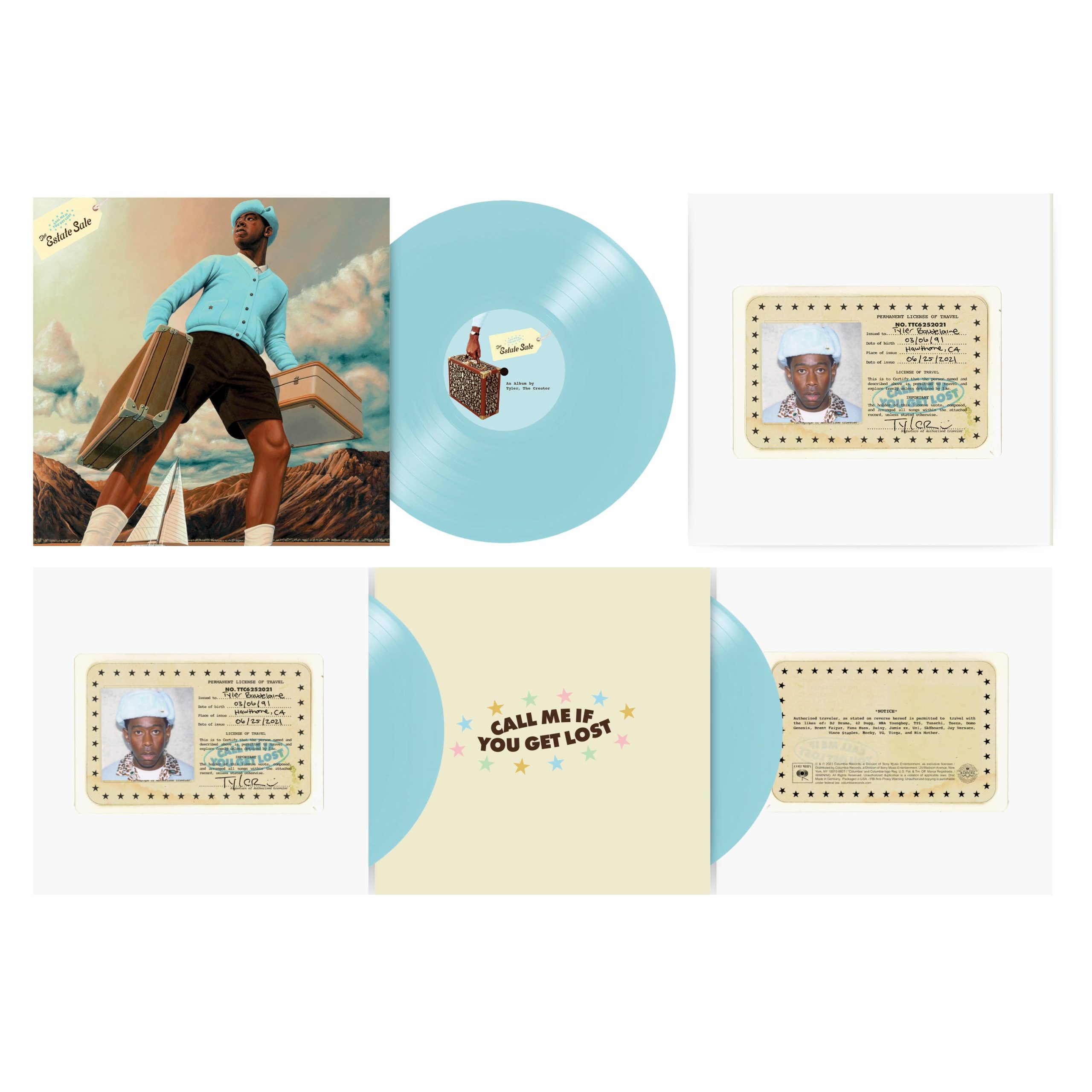 Call Me If You Get Lost - The Estate Sale: Geneva Blue Vinyl 3LP