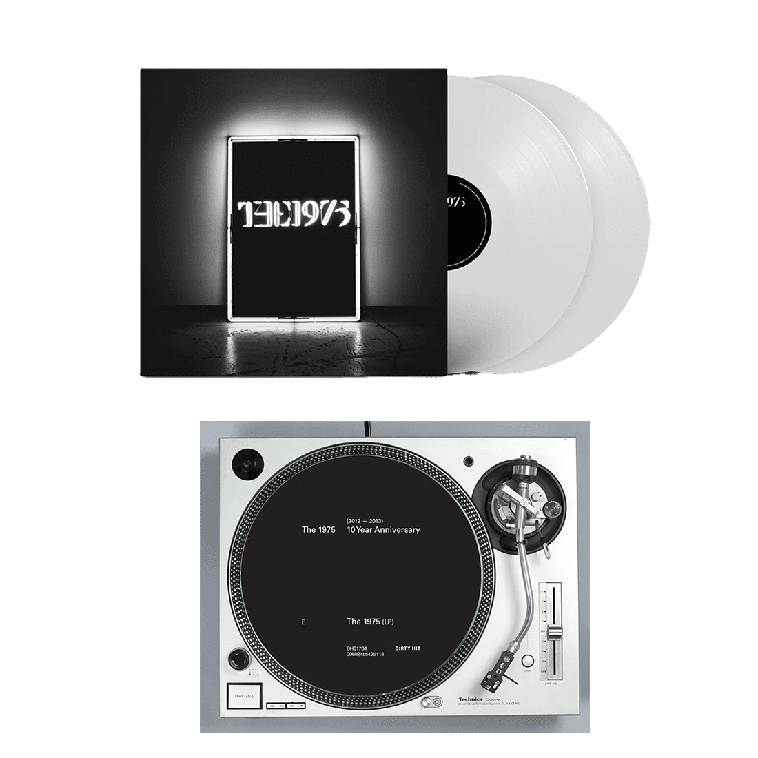 The 1975 (10th Anniversary Edition): Limited White Vinyl 2LP + 10YR Slipmat Bundle