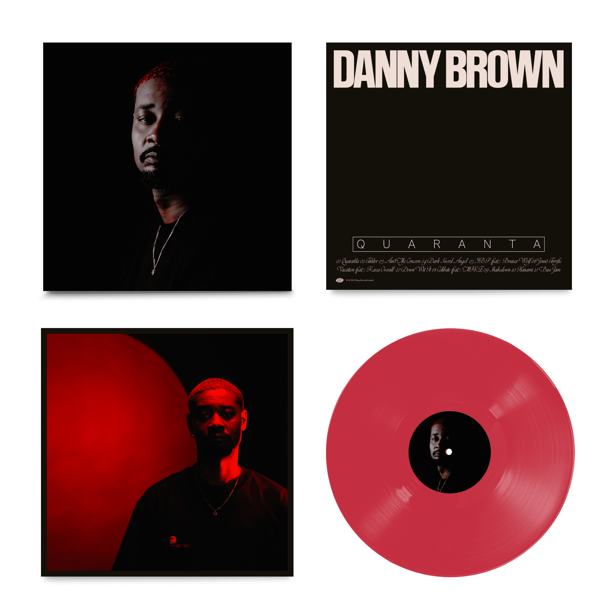 Quaranta: Limited Red Vinyl LP - Image 2