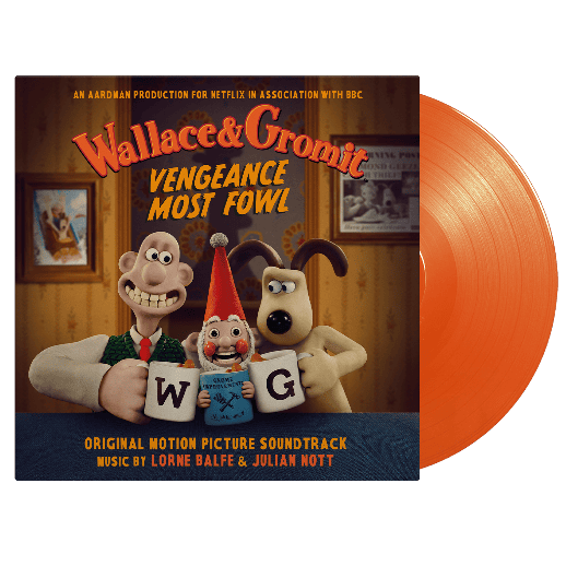 Wallace and Gromit: Vengeance Most Fowl: Orange Vinyl LP.