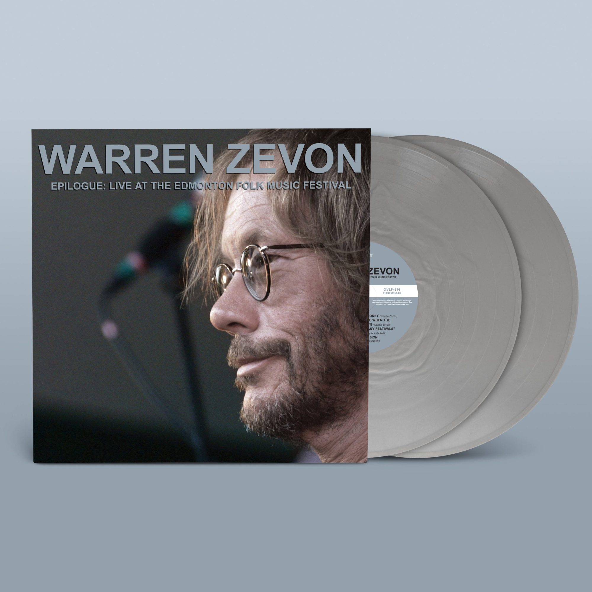 Epilogue: Live At The Edmonton Folk Music Festival : Opaque Metallic Silver Vinyl 2LP