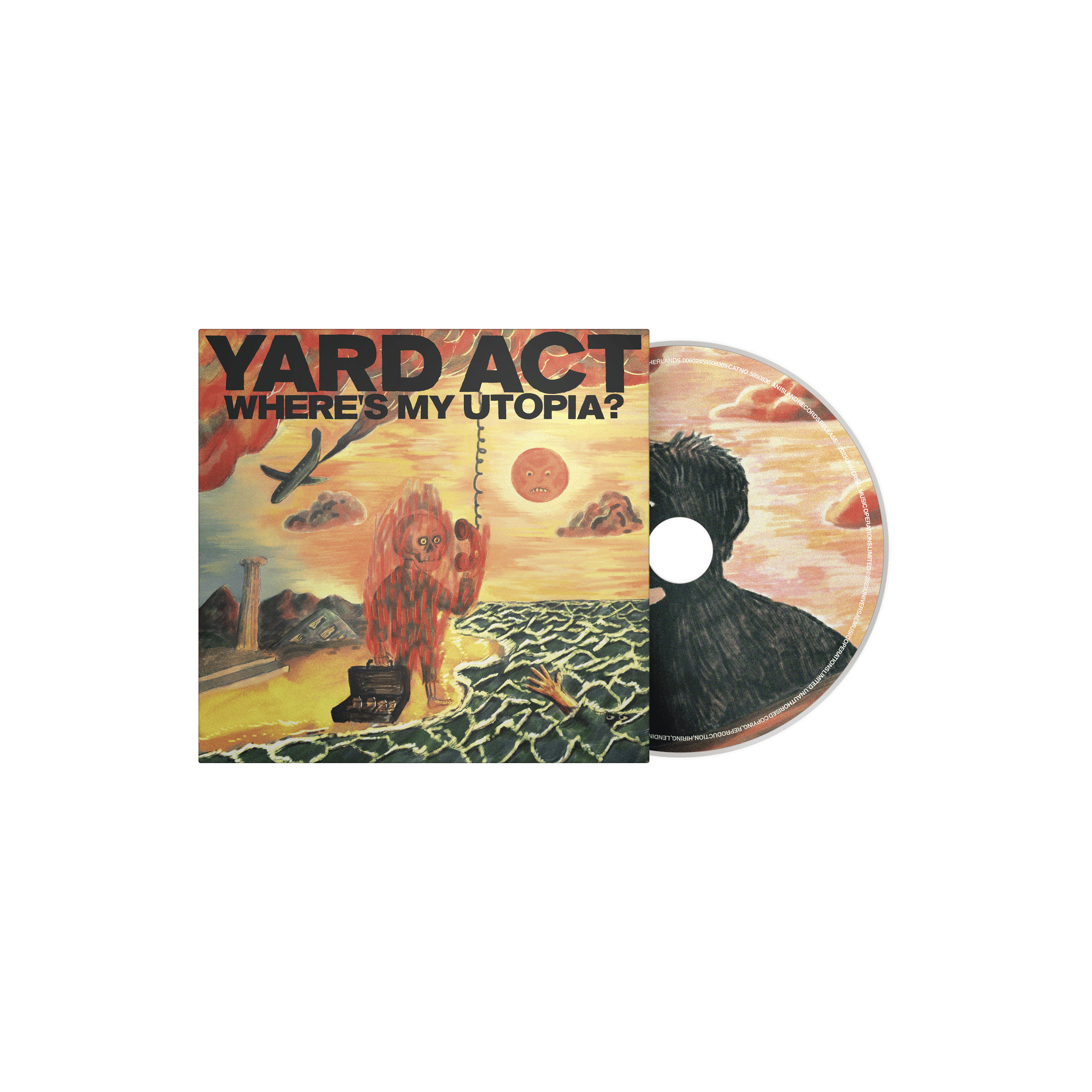 Where's My Utopia? CD, Cassette, Pin Badge + Signed Artcard - Image 3