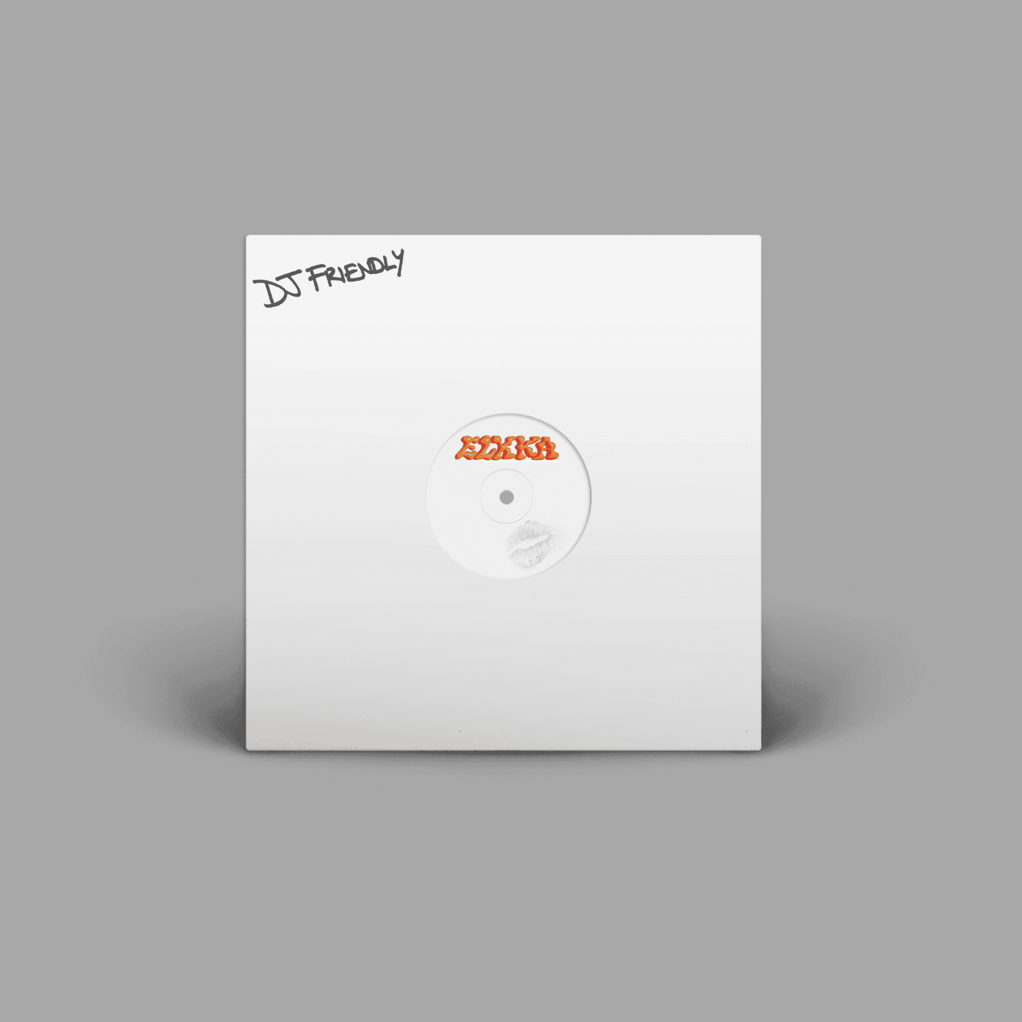 DJ Friendly: Limited White Label 12" Vinyl