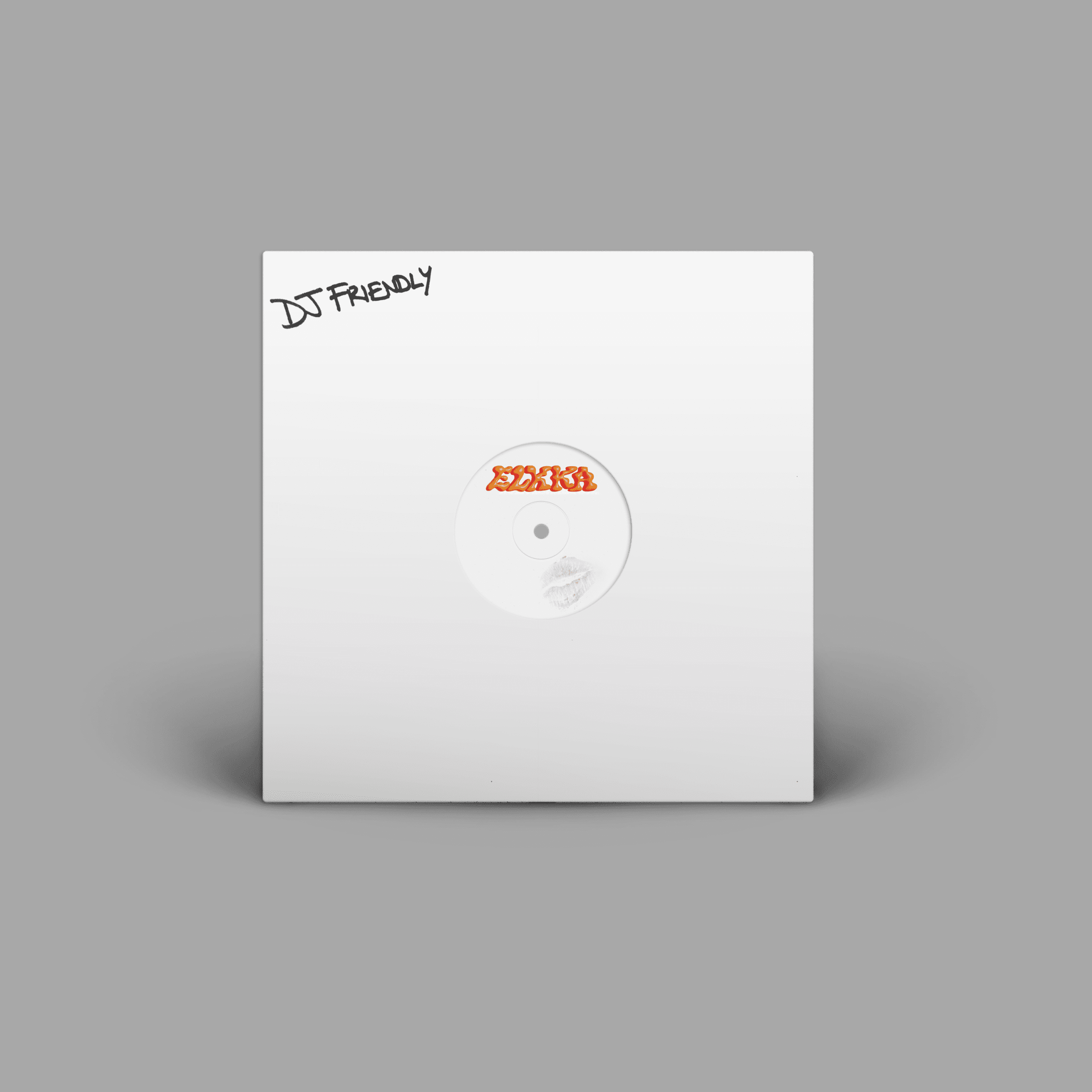 DJ Friendly: Limited White Label 12" Vinyl