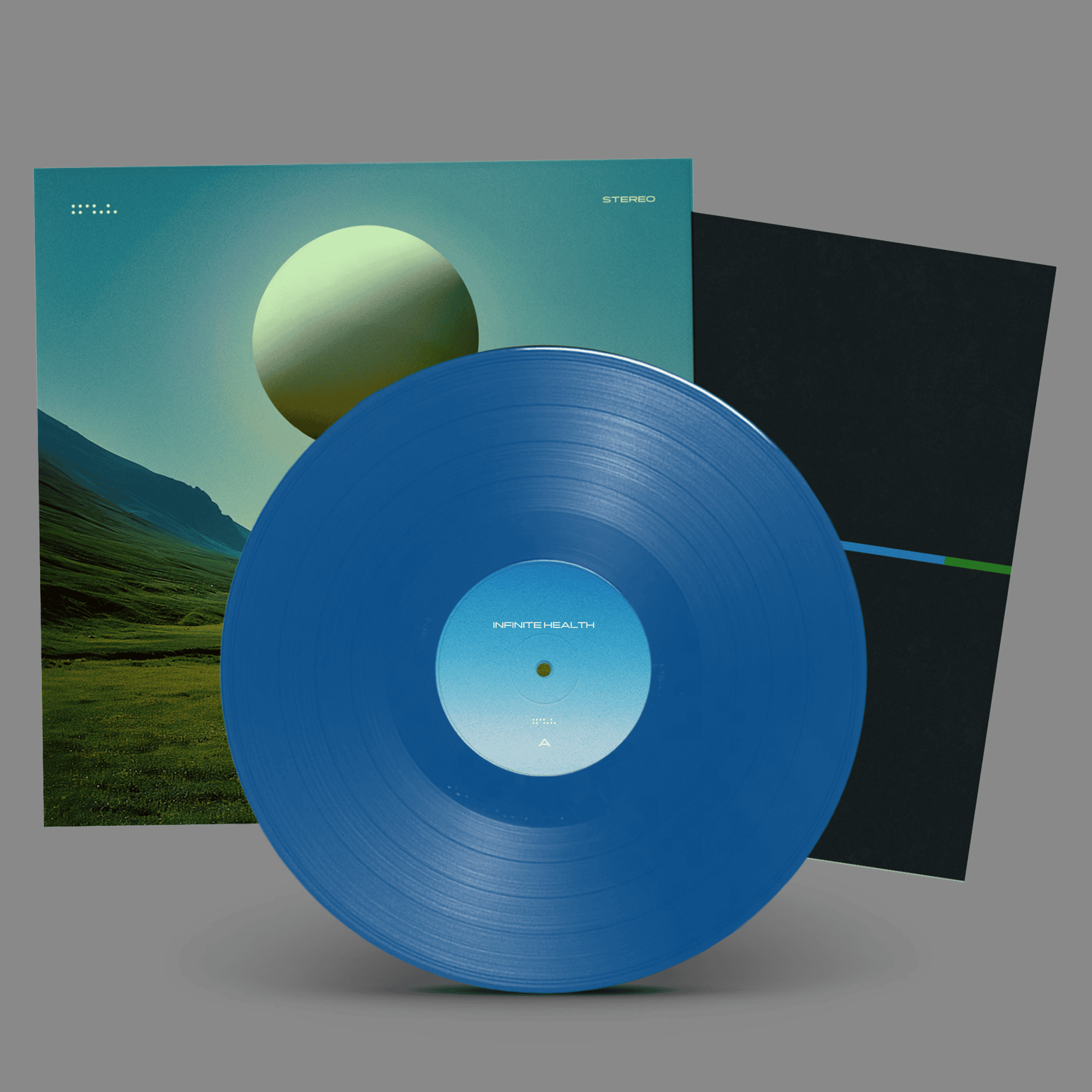 Infinite Health: Limited Sky Blue Vinyl LP - Image 2
