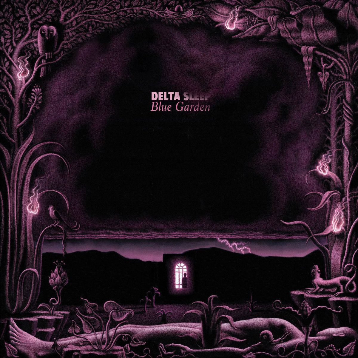 Blue Garden: Purple & Grey Splatter Vinyl LP - Image 2