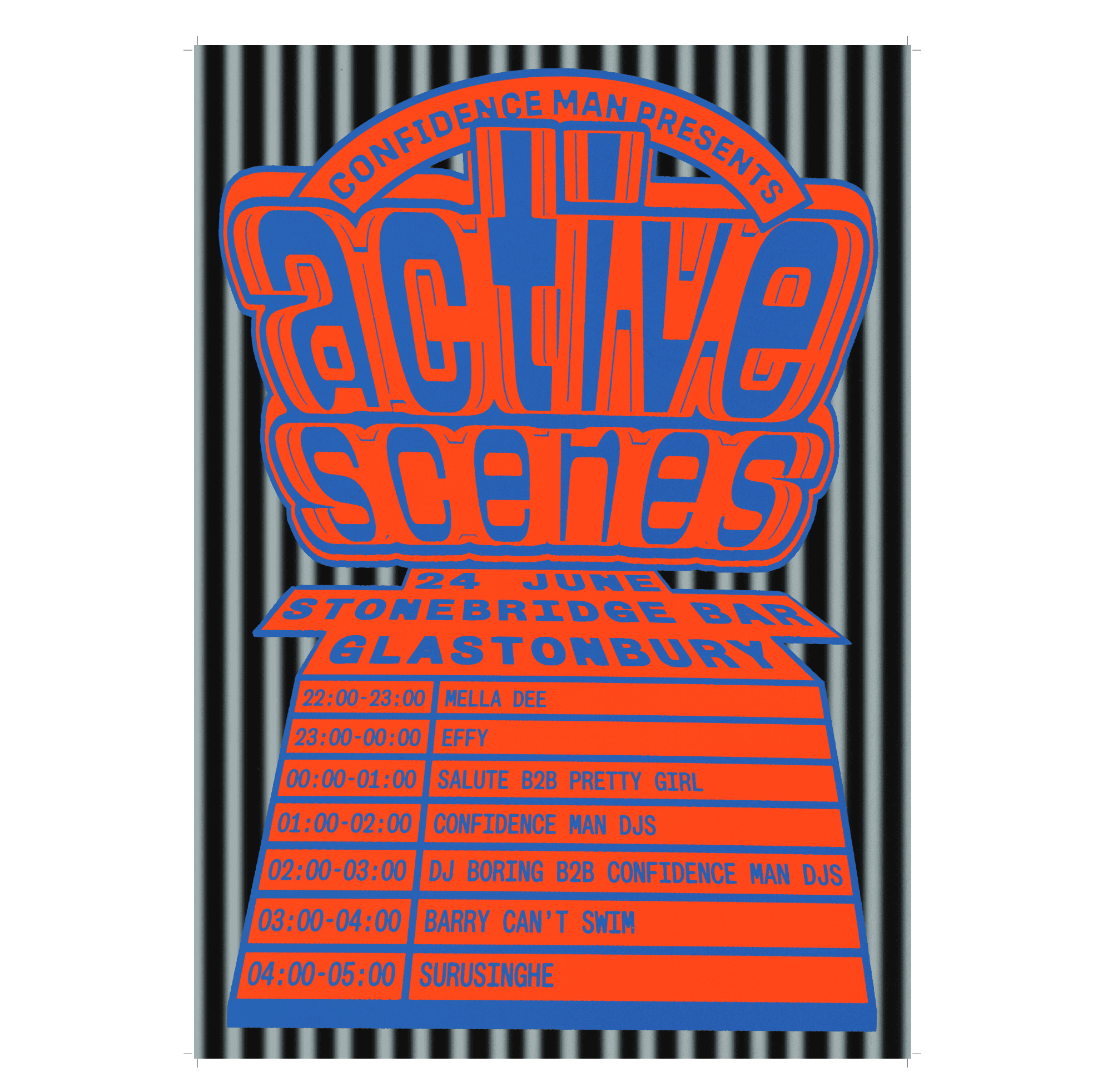 Glastonbury 2023: ACTIVE SCENES Limited Edition Print