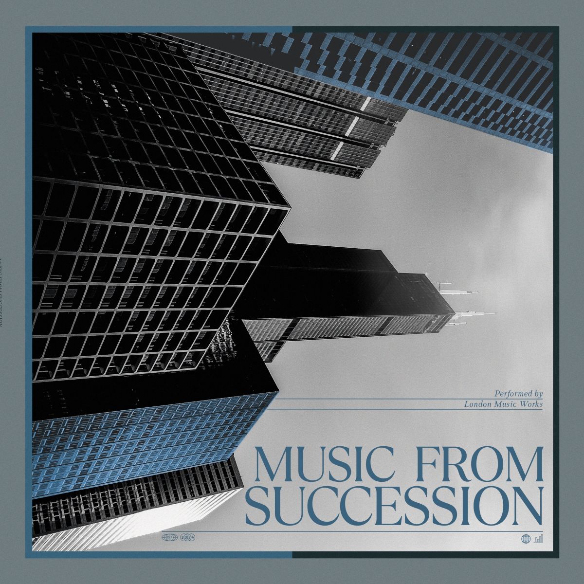 Music From Succession: Dark Green (w/ Hint of Blue) Vinyl LP - Image 2