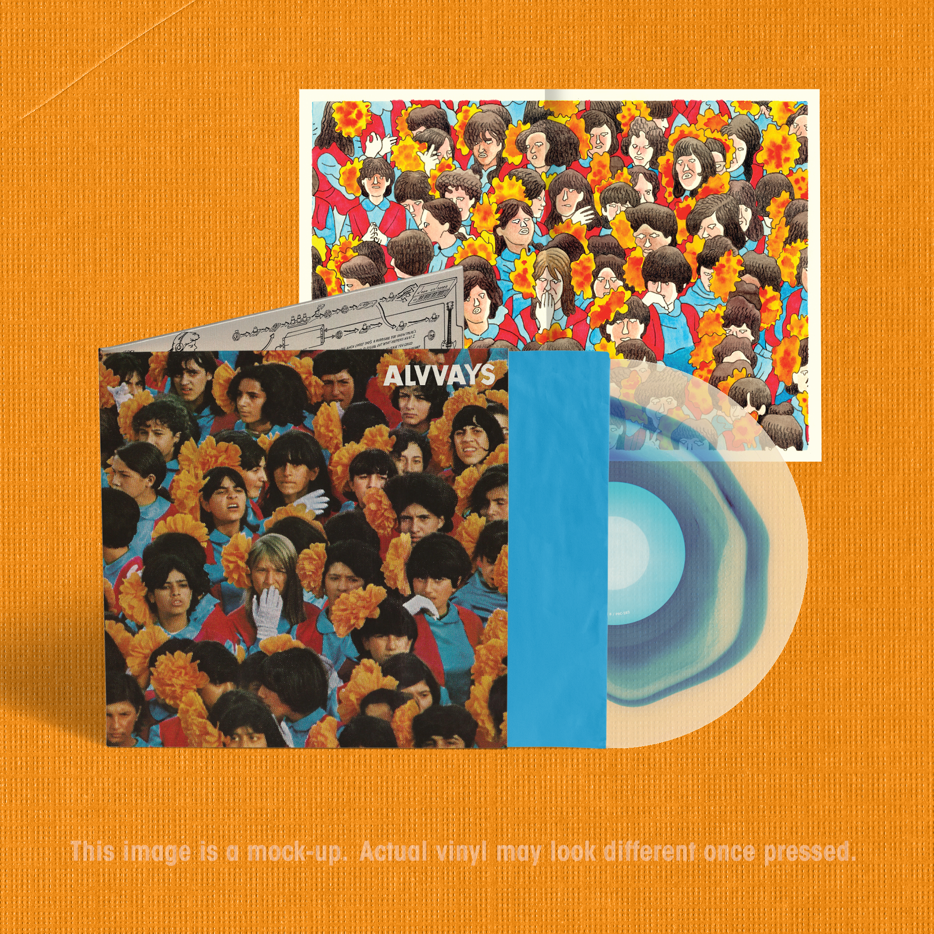 Alvvays (10th Anniversary): Cerulean in Cloudy Clear Vinyl LP - Image 2