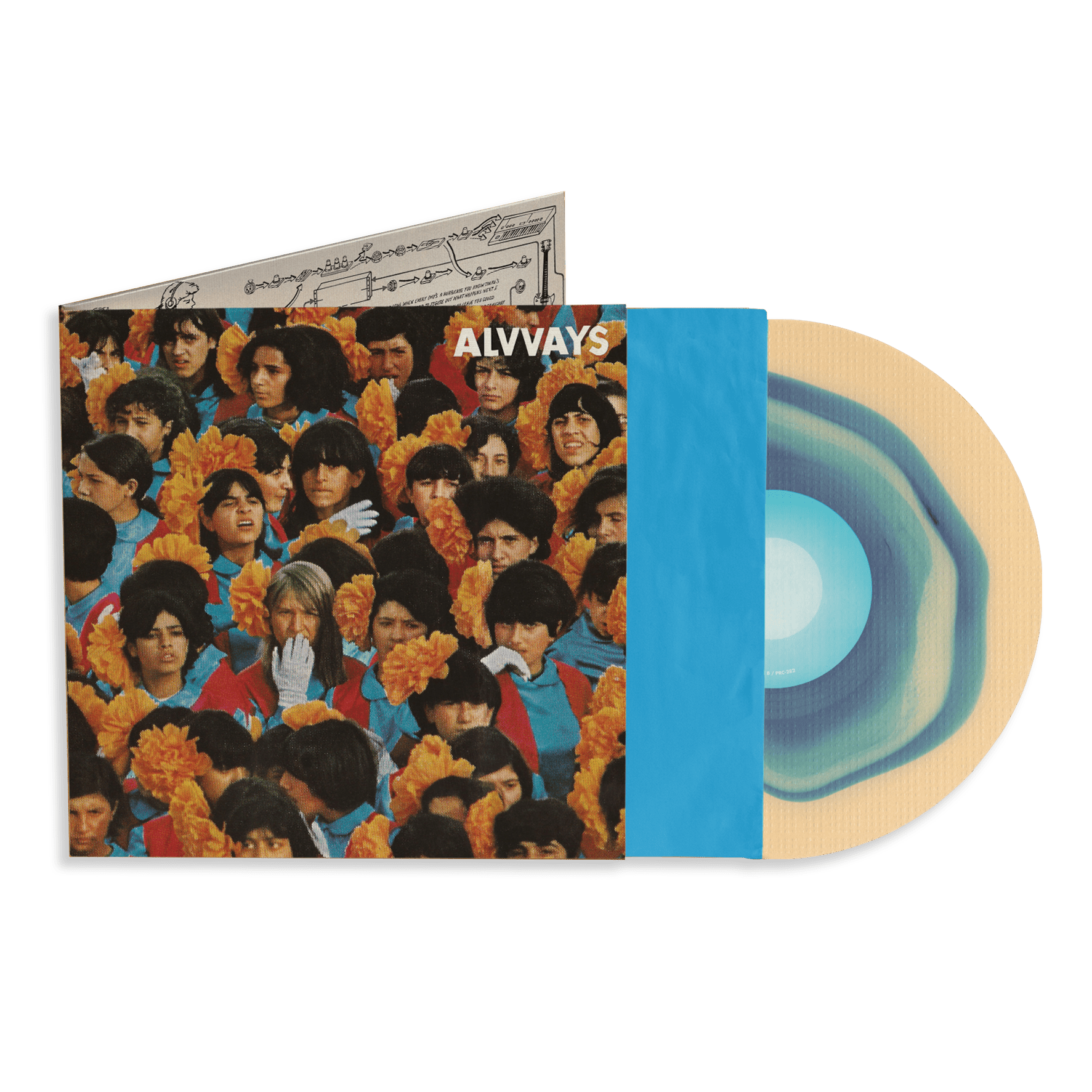 Alvvays (10th Anniversary): Cerulean in Cloudy Clear Vinyl LP