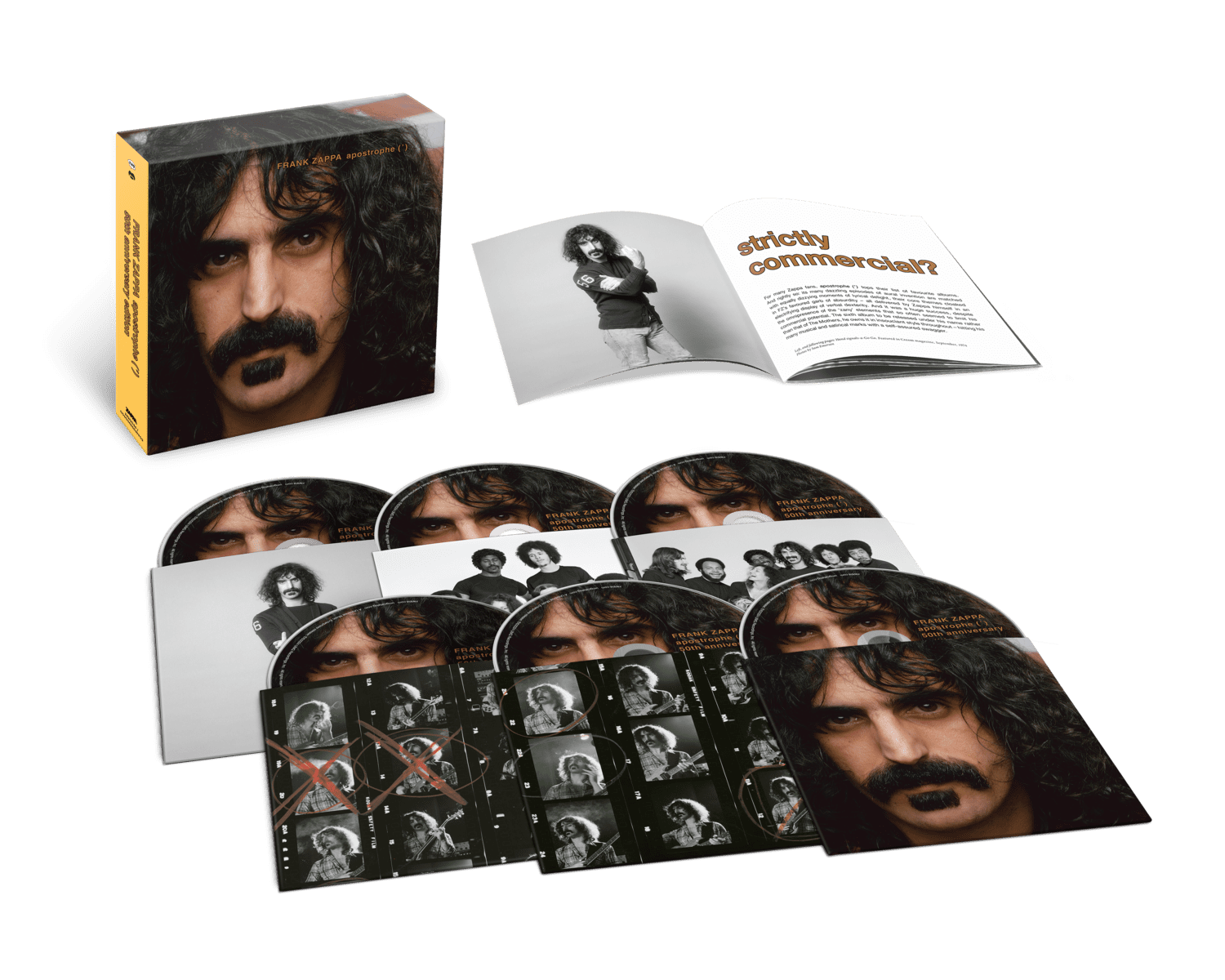 Apostrophe ('): 5CD + Blu-Ray Box Set