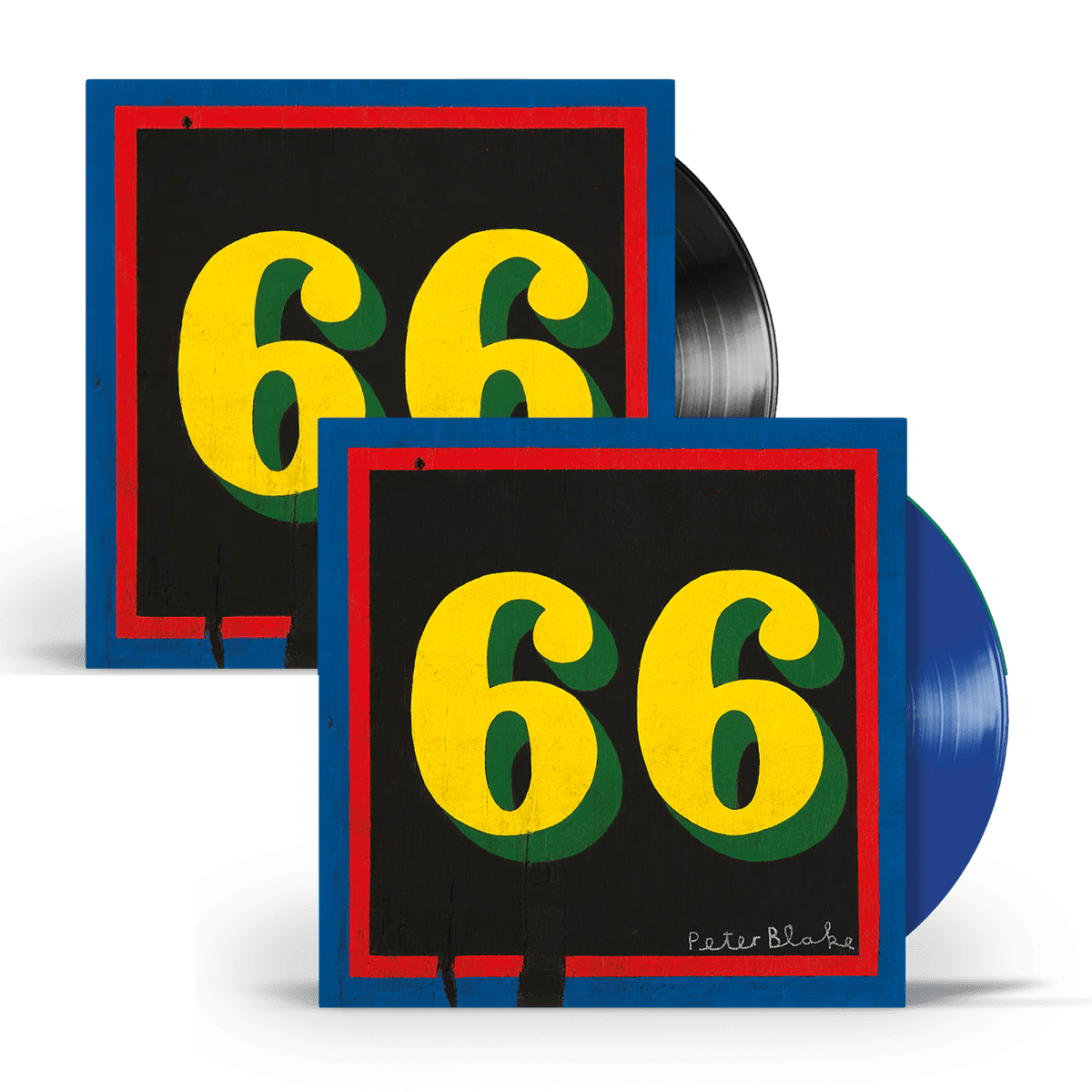 66: Limited Blue + Classic Black Vinyl LP