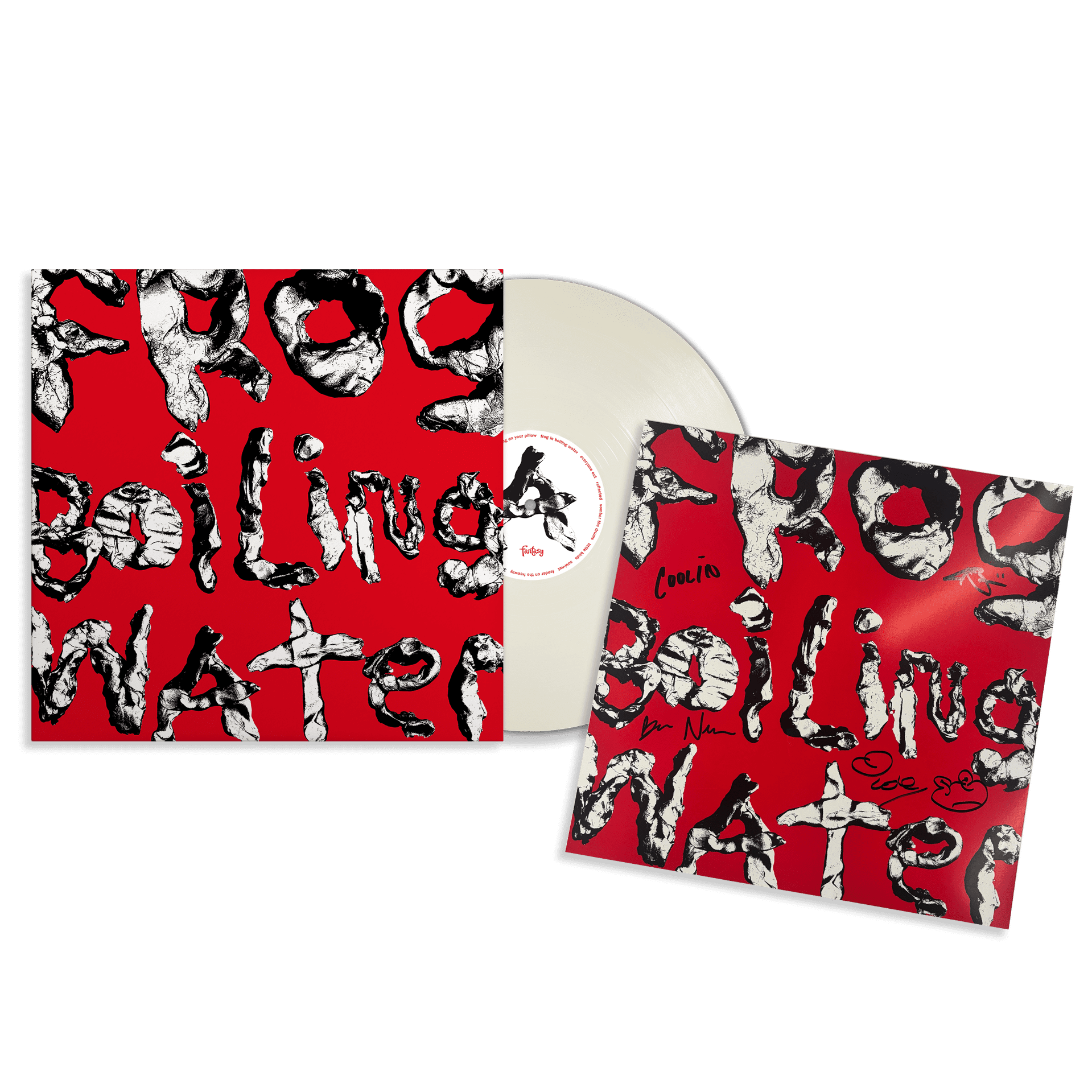 Frog In Boiling Water: Limited Opaque White Vinyl LP + Exclusive Signed Print