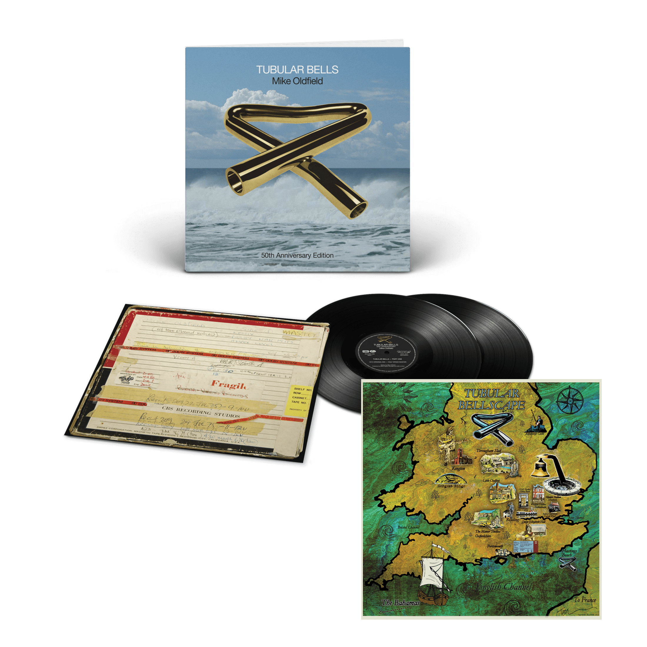 Tubular Bells (50th Anniversary Edition): Vinyl 2LP + Official Tubular Bellscape Print