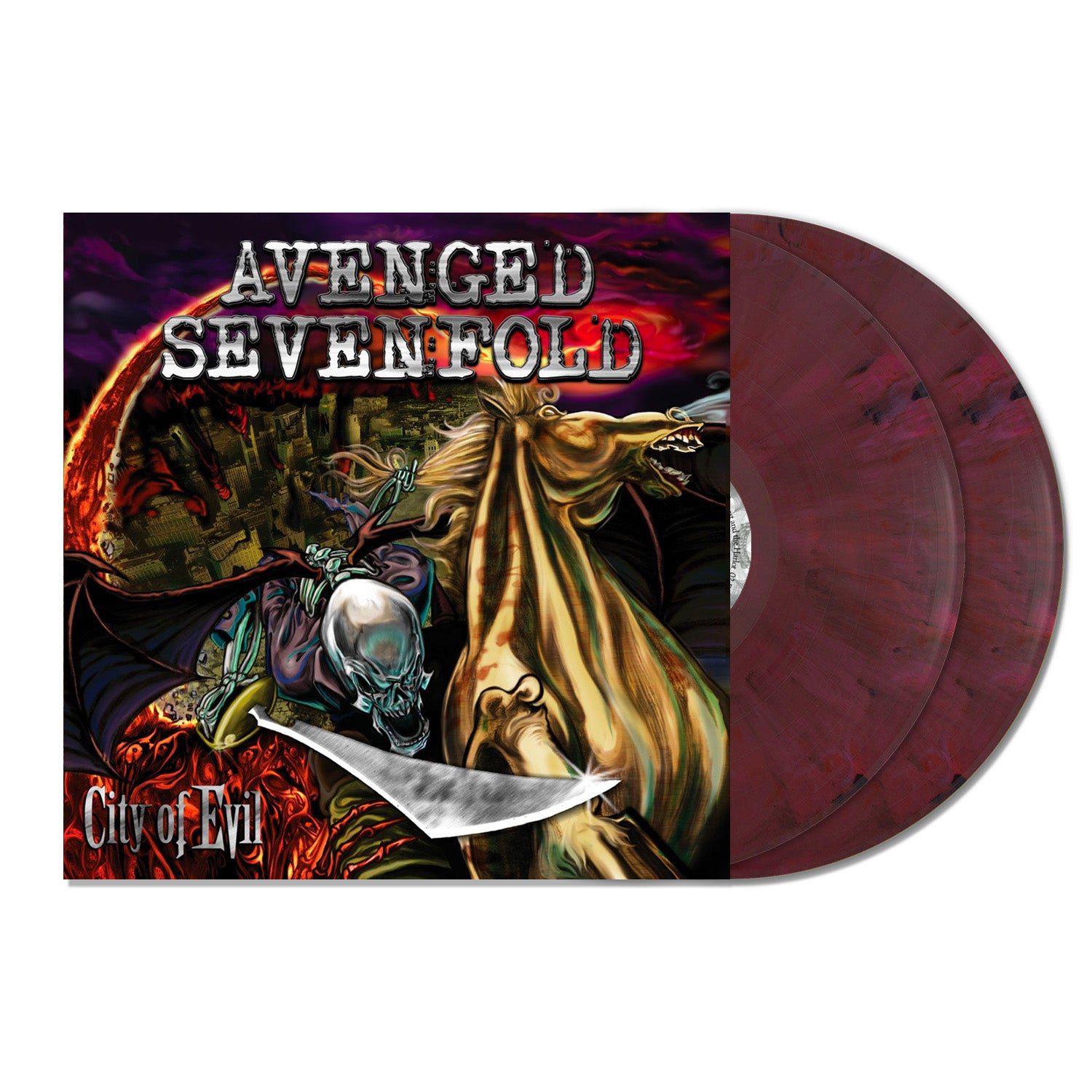 City of Evil: Red Velvet Blend Vinyl 2LP