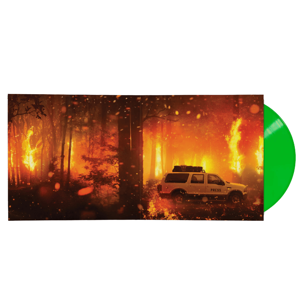 Civil War (Original Score): Limited Neon Green Vinyl LP - Image 3
