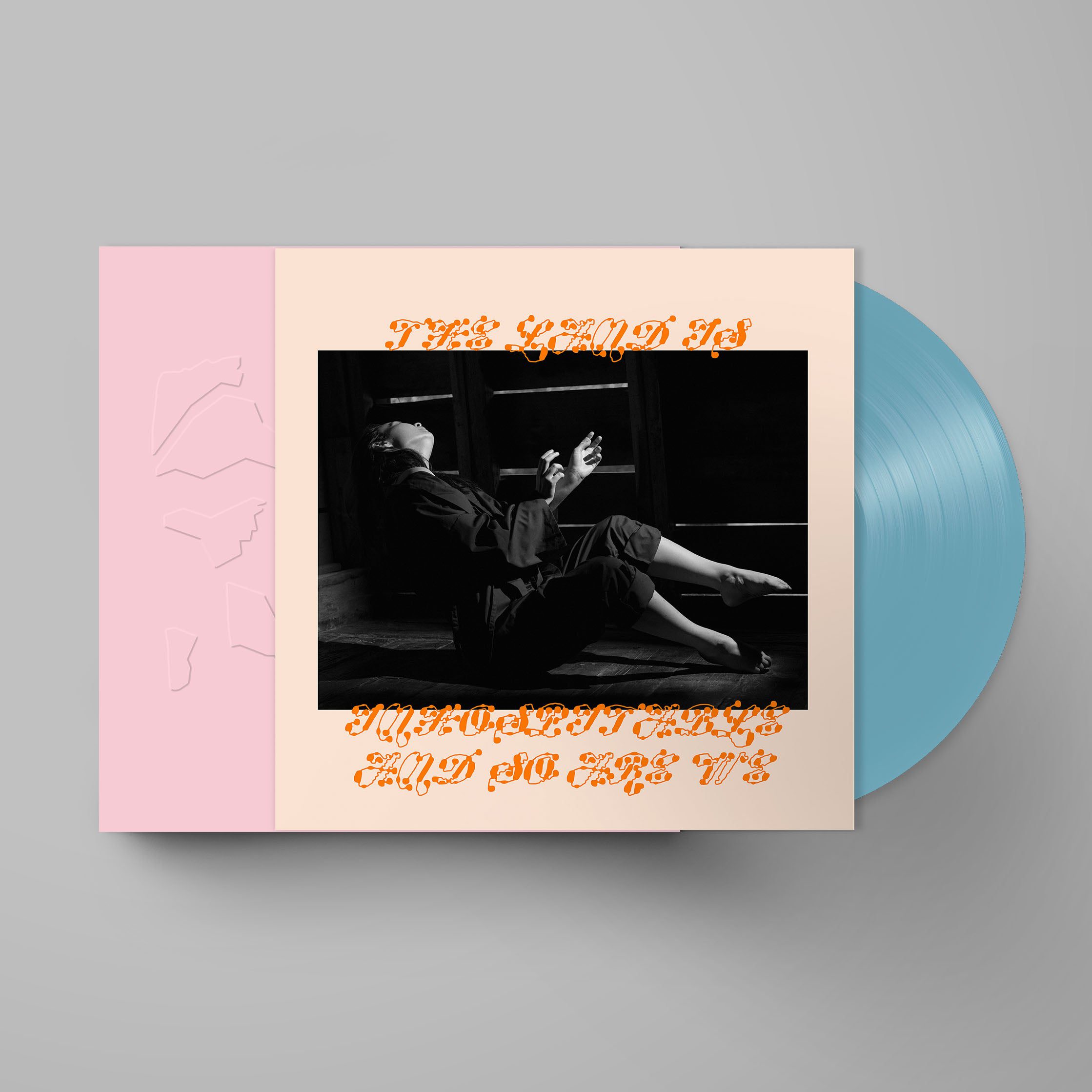 The Land is Inhospitable and So Are We: Limited Robin Egg Blue Vinyl LP w/ Pink Die-Cut Slipcase & Postcard Set - Image 2