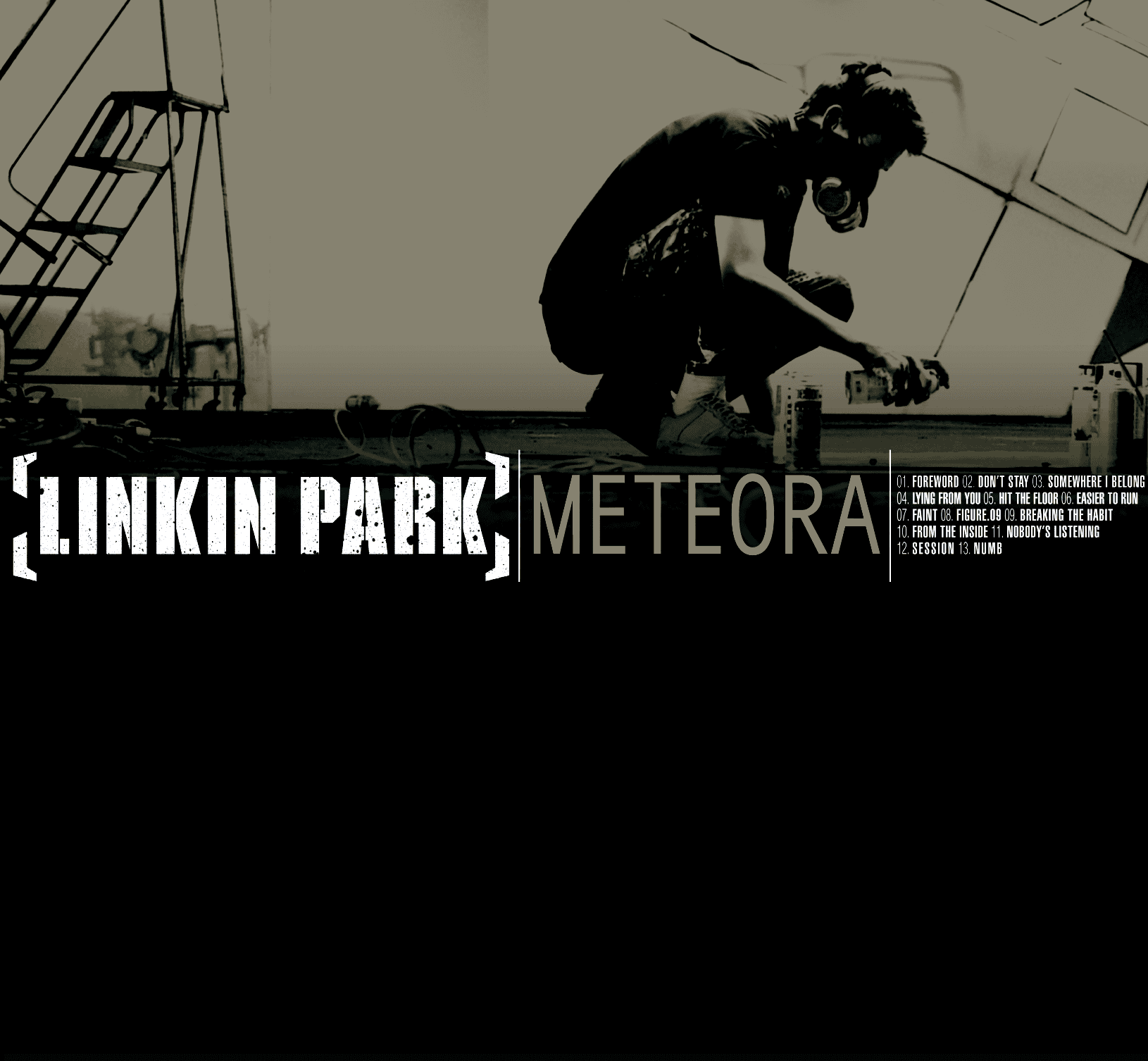 Meteora: Limited Gold & Red Splatter Vinyl LP - Image 2