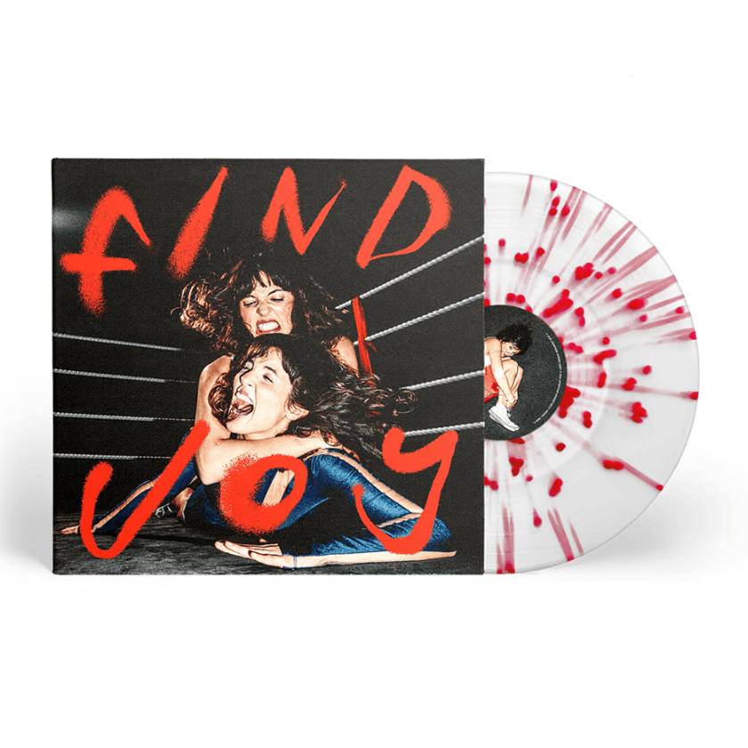 Find Joy: Red Splatter Vinyl LP