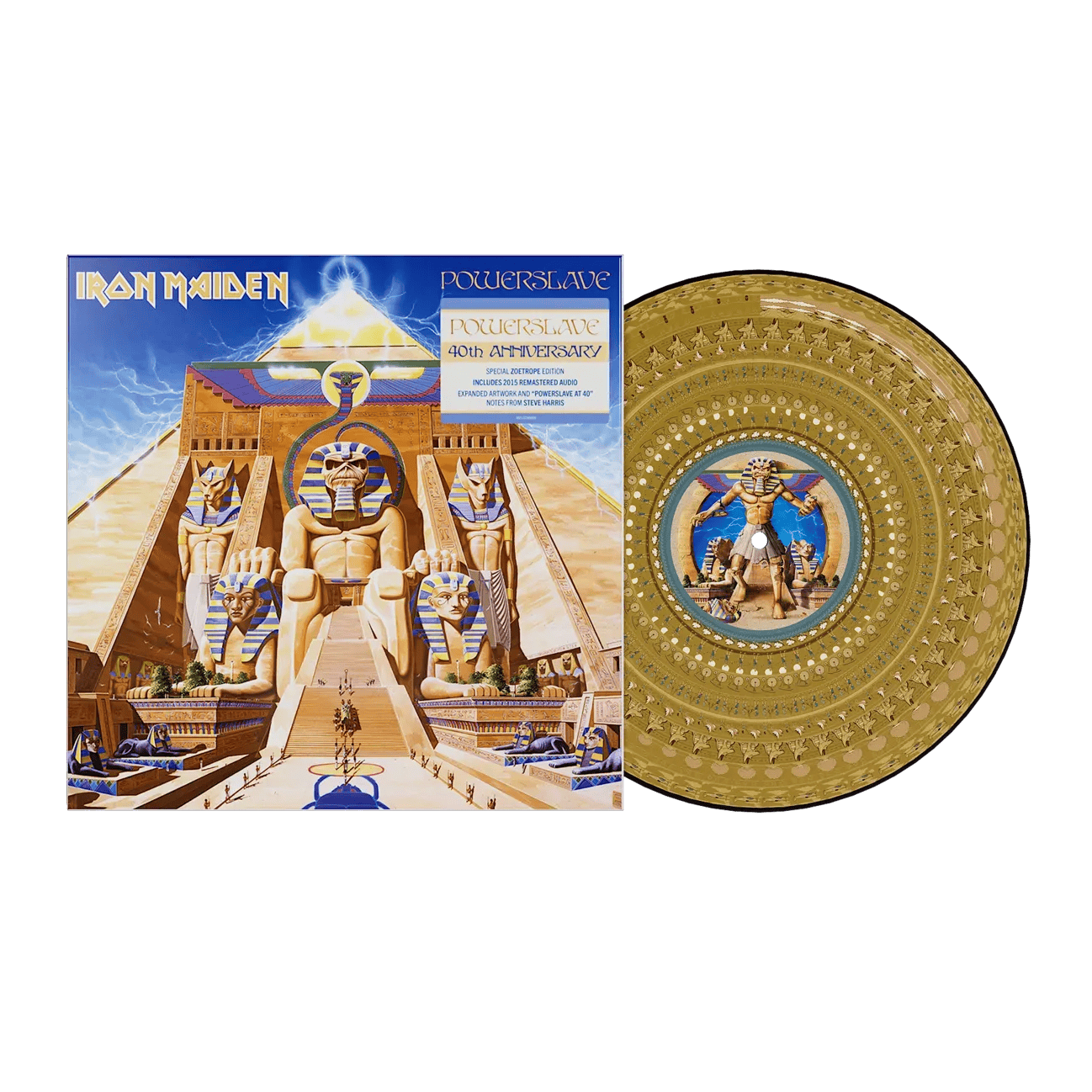 Powerslave (40th Anniversary): Limited Zoetrope Picture Disc Vinyl LP