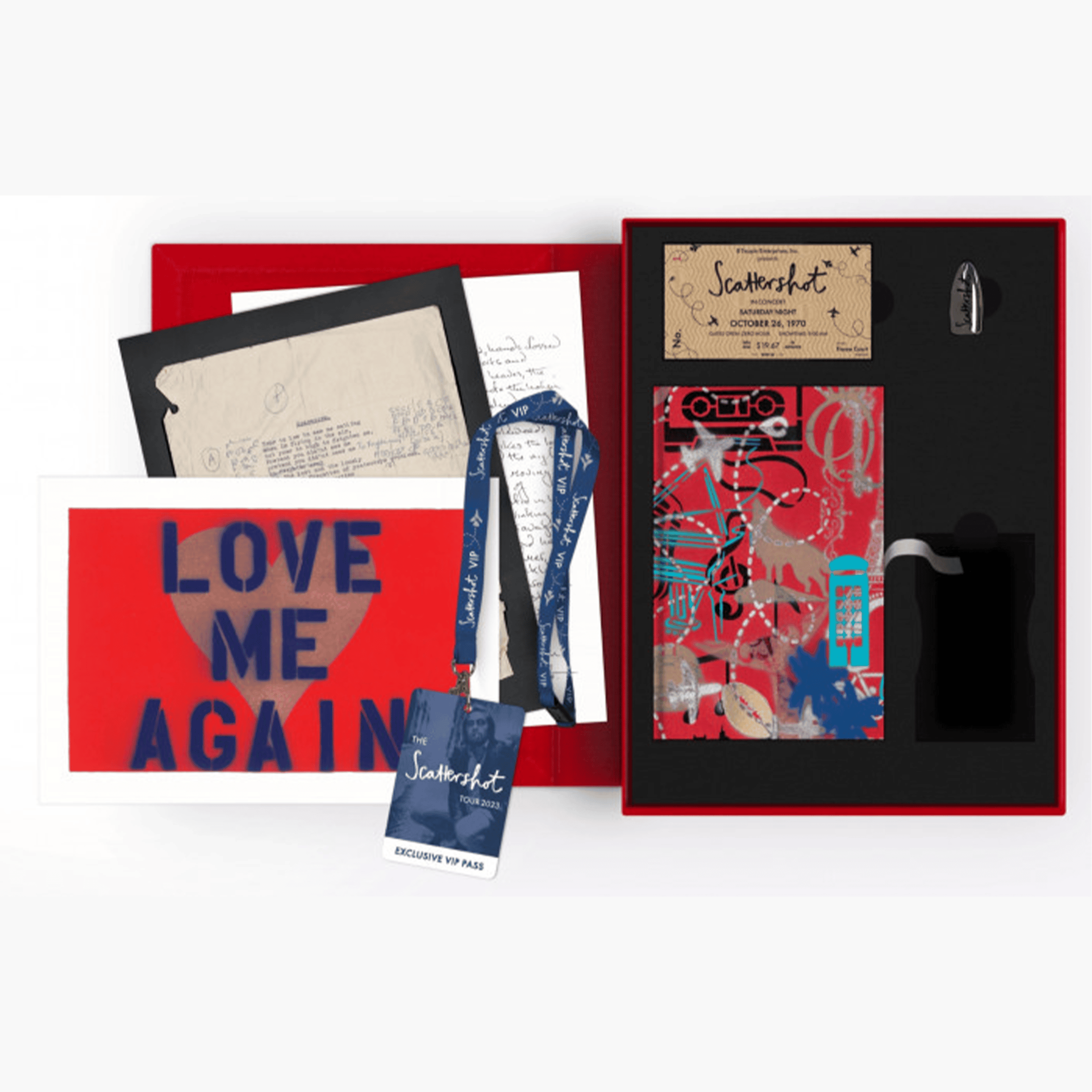 Scattershot - Life, Music, Elton and Me : Taupin, Bernie: Signed Super Deluxe Edition - Image 2