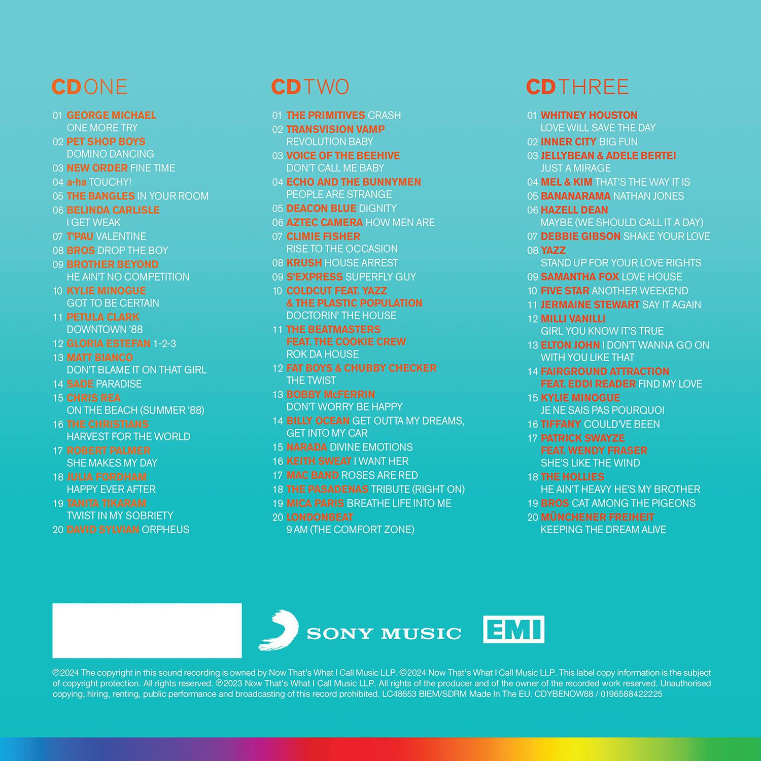 NOW – Yearbook Extra 1988 (3CD) - Image 2