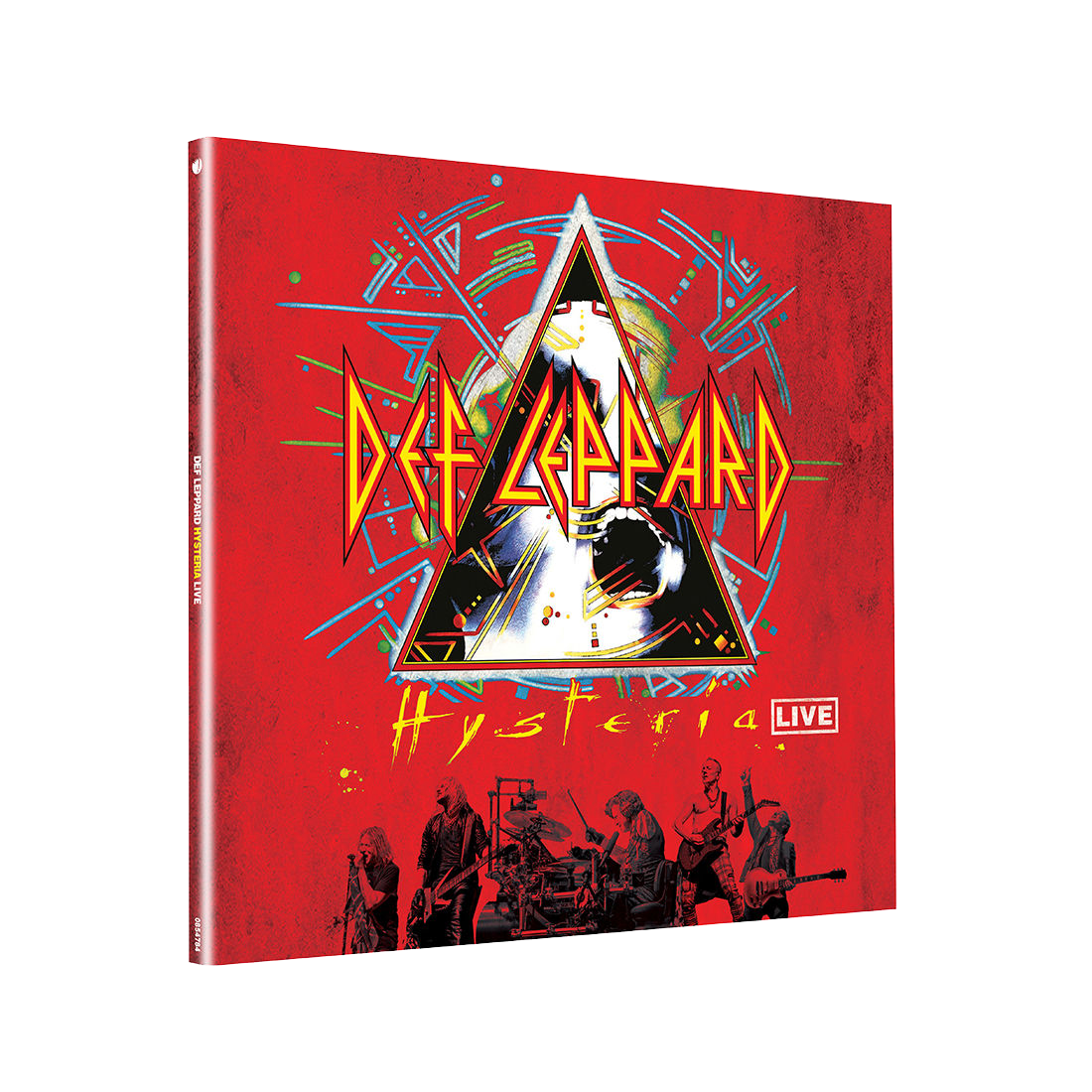 Hysteria Live: Gatefold Crystal Clear Vinyl 2LP