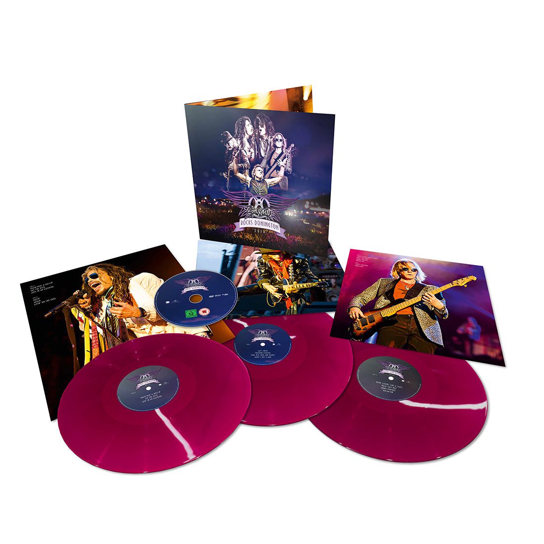 Rocks Donington 2014: Limited Edition Purple Vinyl 3LP + DVD