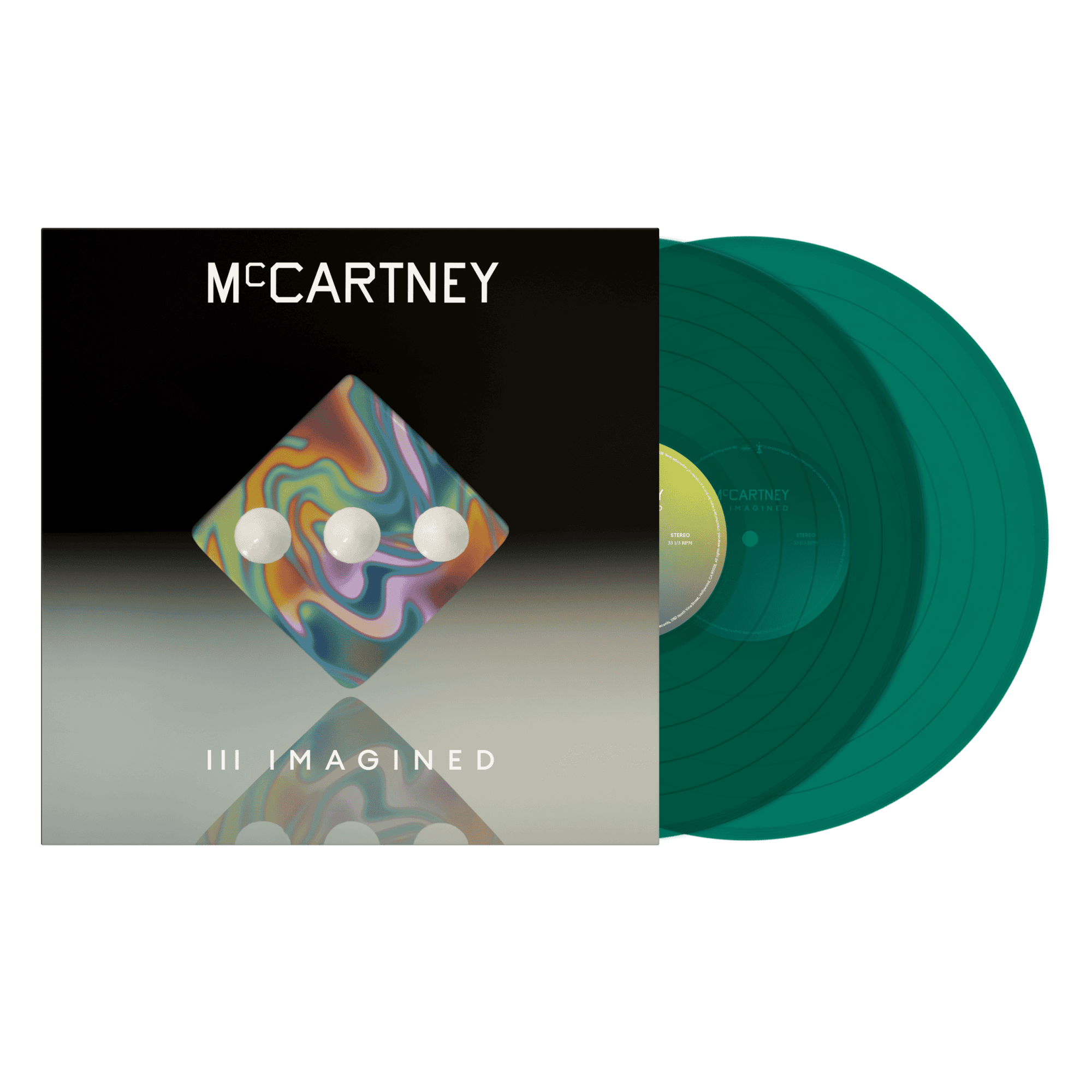 McCartney III Imagined: Limited Transparent Dark Green Vinyl 2LP
