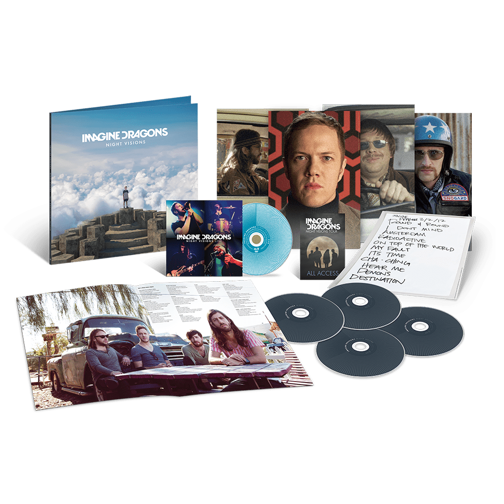 Night Visions - 10th Anniversary Edition: Super Deluxe 4CD + DVD Box Set