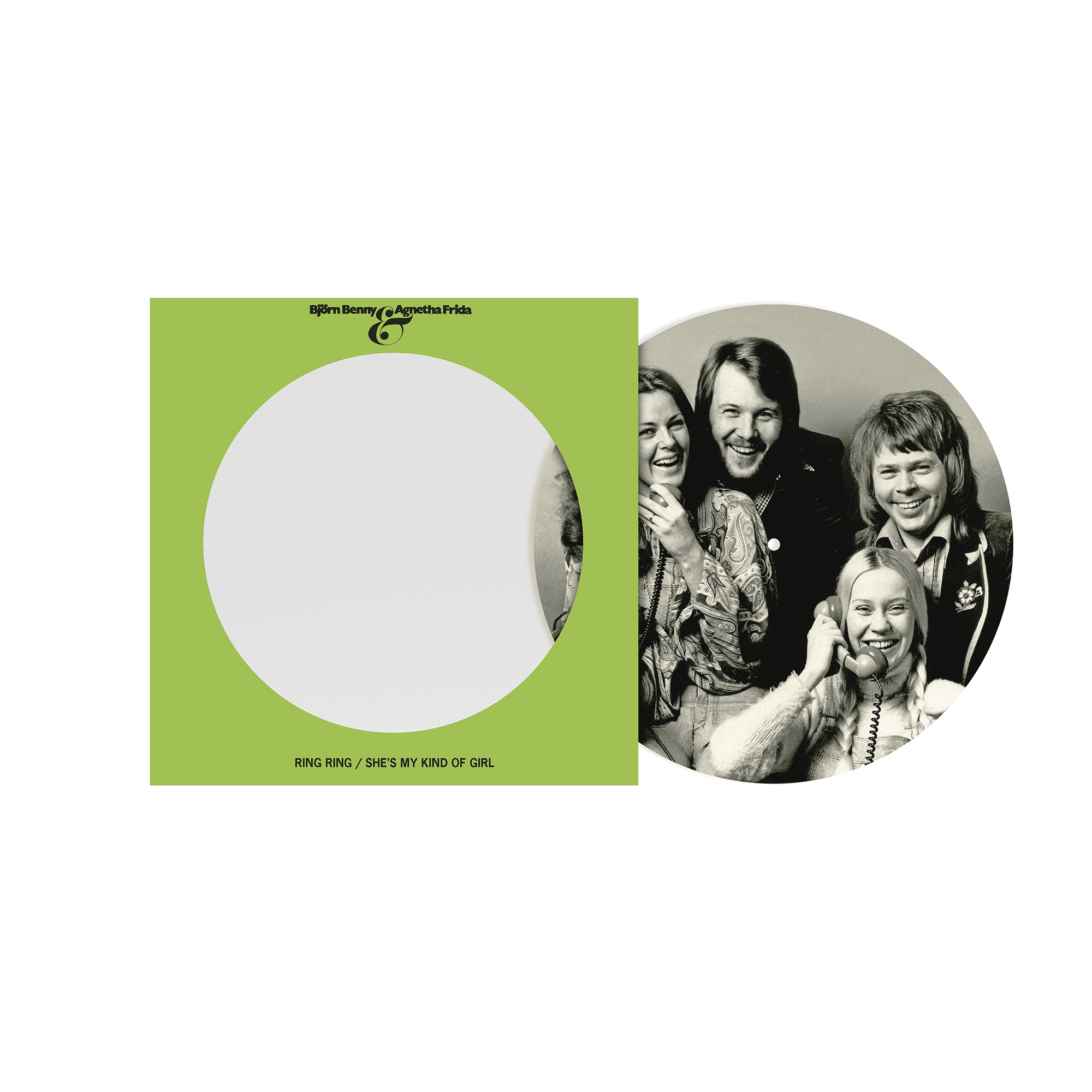 Ring Ring (English) / She’s My Kind of Girl: Picture Disc Vinyl 7" Single