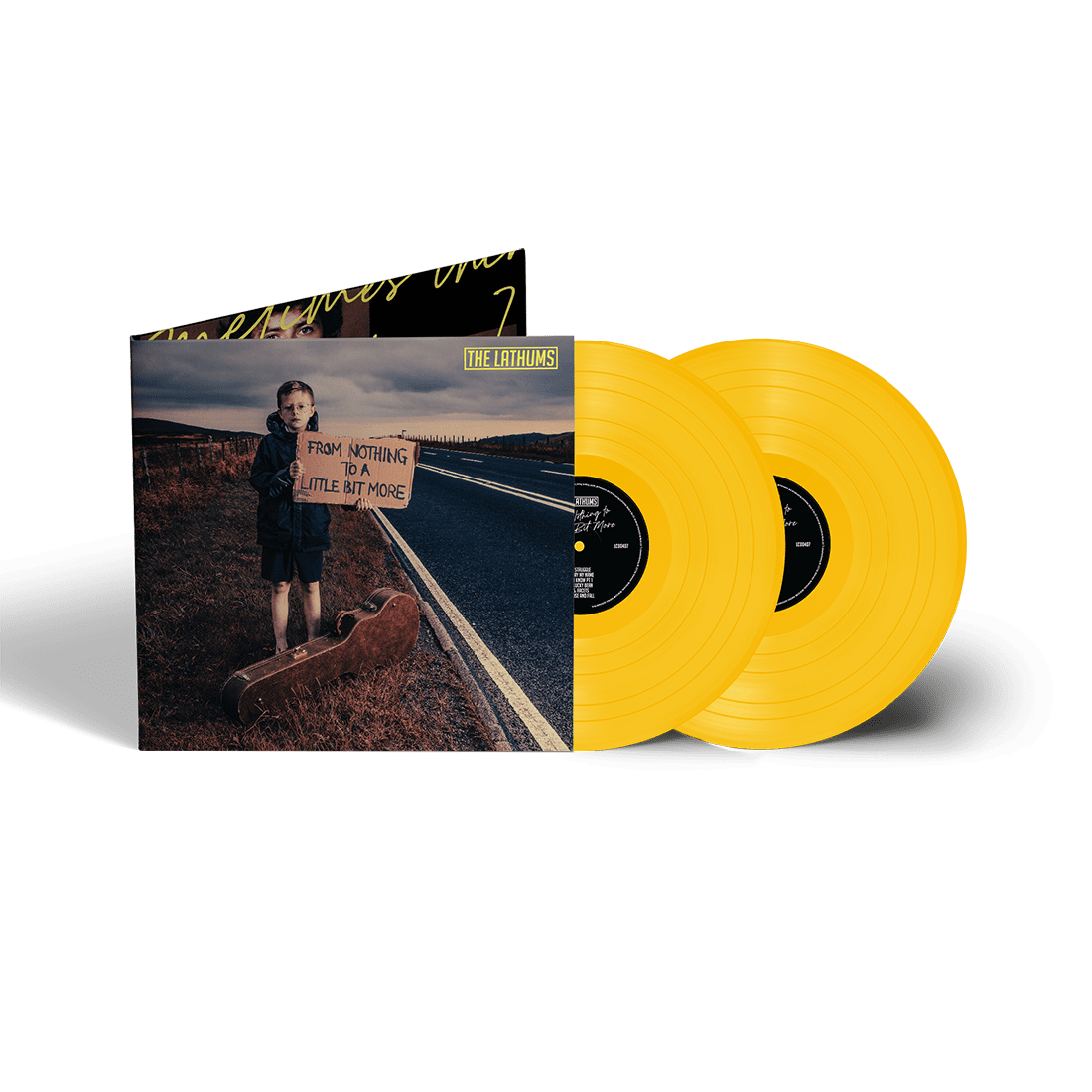 From Nothing To A Little Bit More: Limited Deluxe Yellow Vinyl 2LP + Signed Beer Mat - Image 3