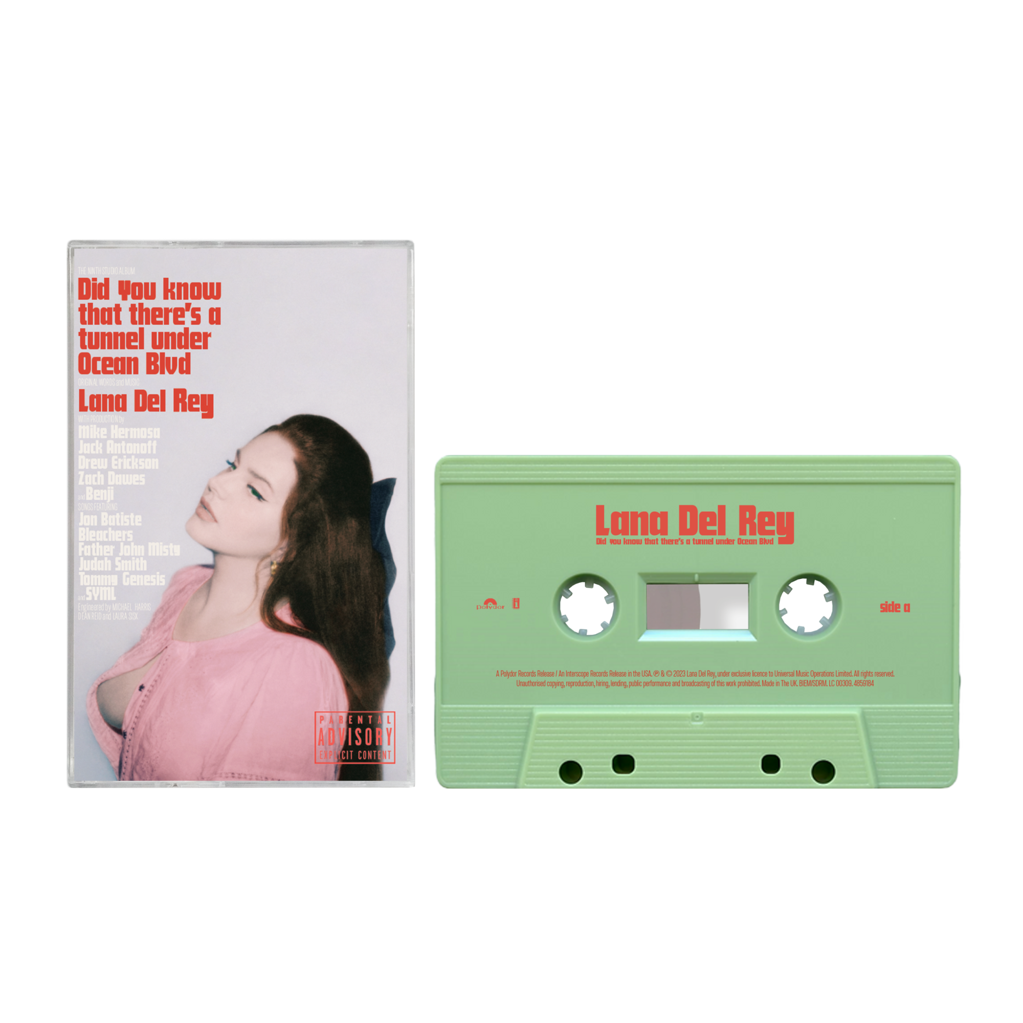 Did you know that there's a tunnel under Ocean Blvd: ALT Cover Cassette #4