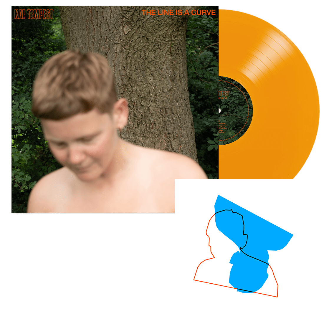 The Line Is A Curve: Limited Edition Orange Vinyl LP + Exclusive Signed Print