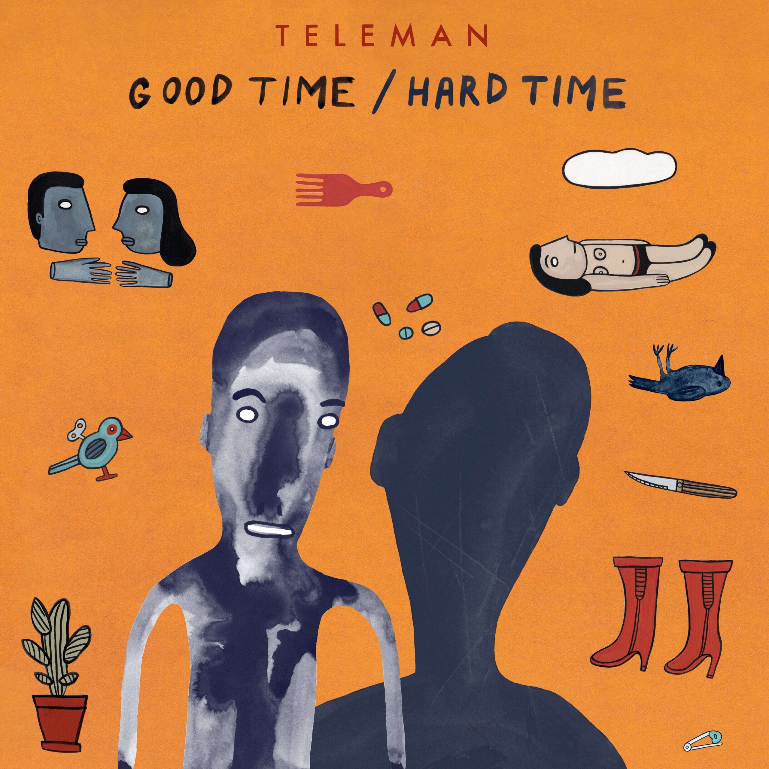 Good Time/Hard Time: Natural + Black Colour Vinyl LP + Signed Print - Image 3