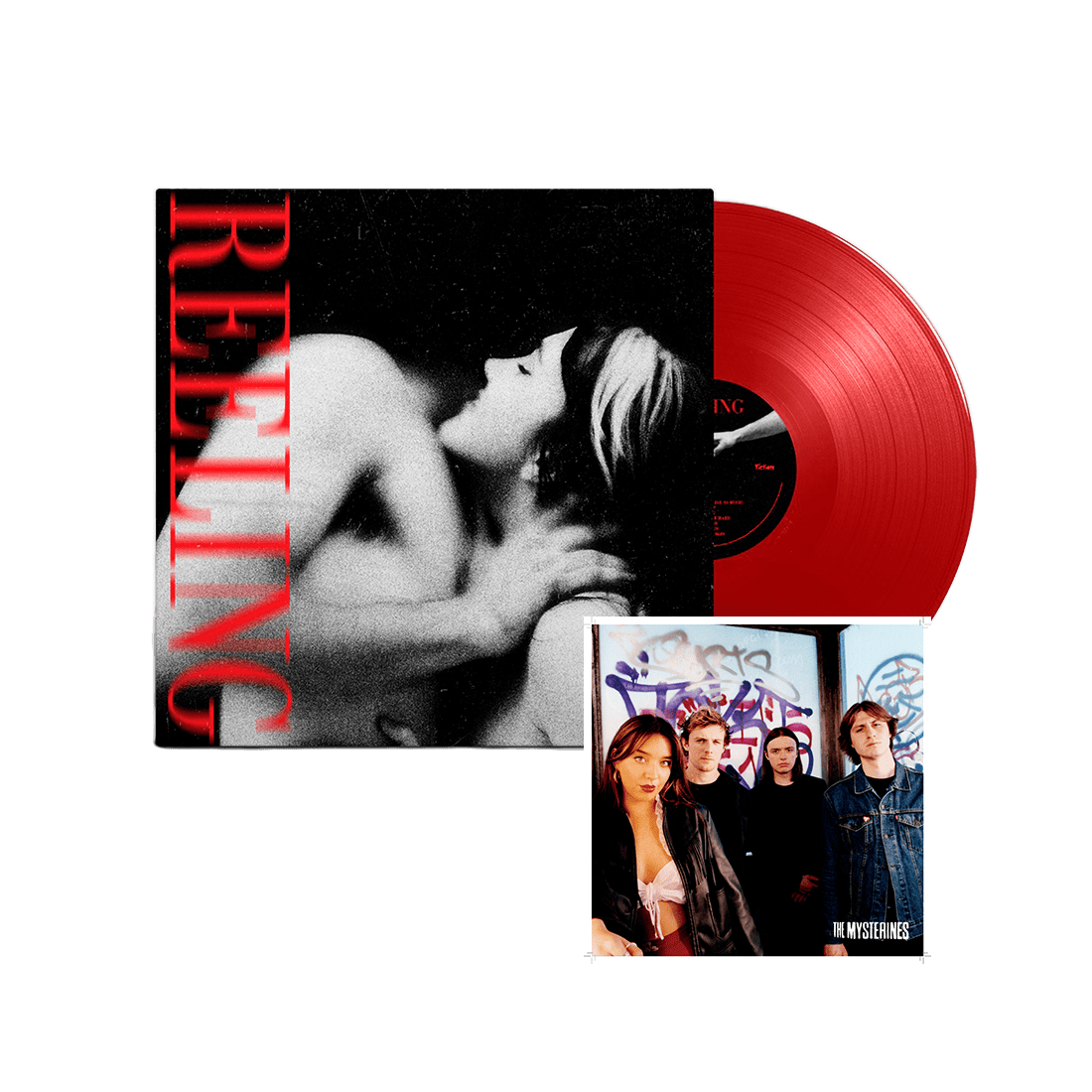 Reeling: Limited Edition Opaque Red Vinyl LP + Signed Artcard