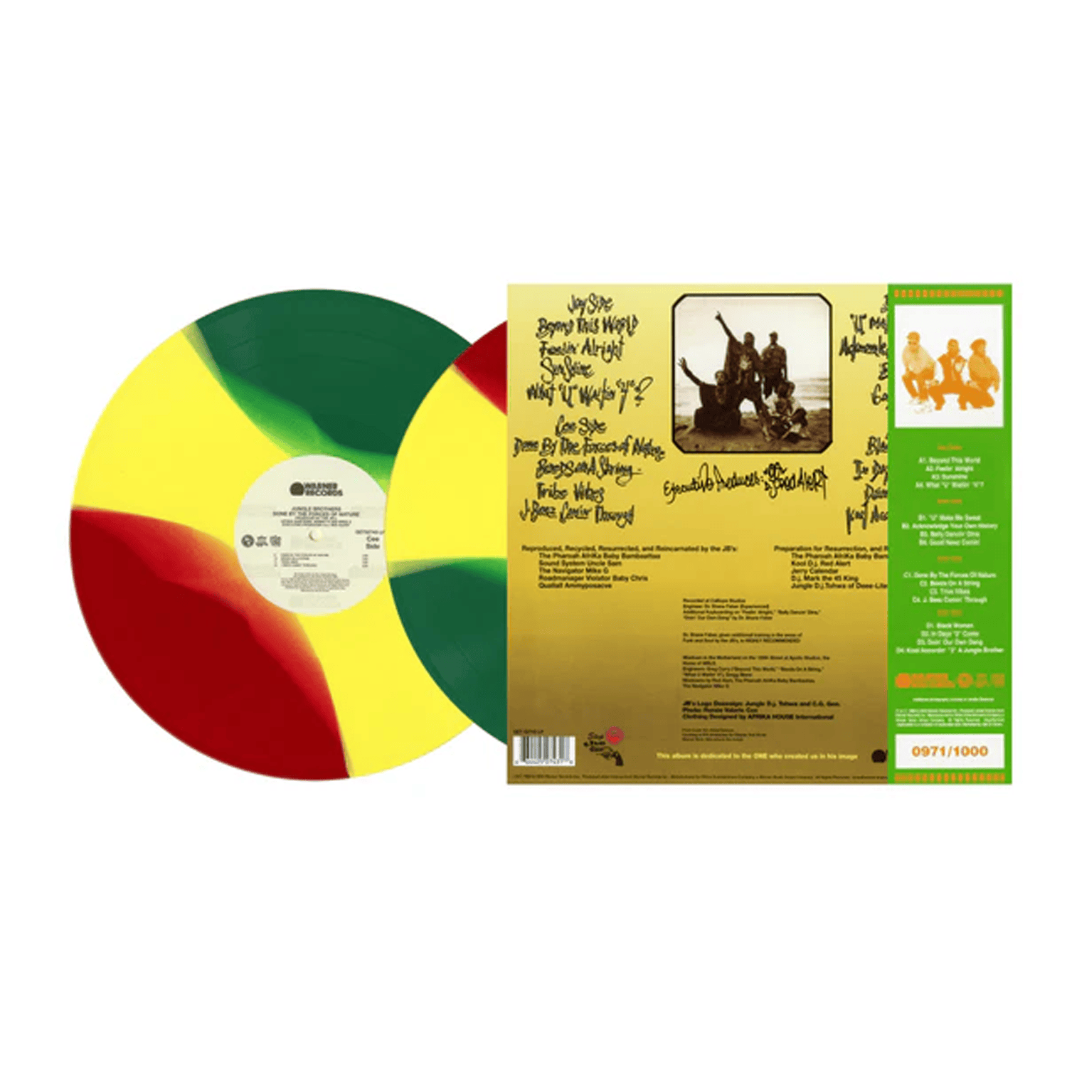 Done By The Forces Of Nature: Limited Tri-Colour Vinyl 2LP - Image 2
