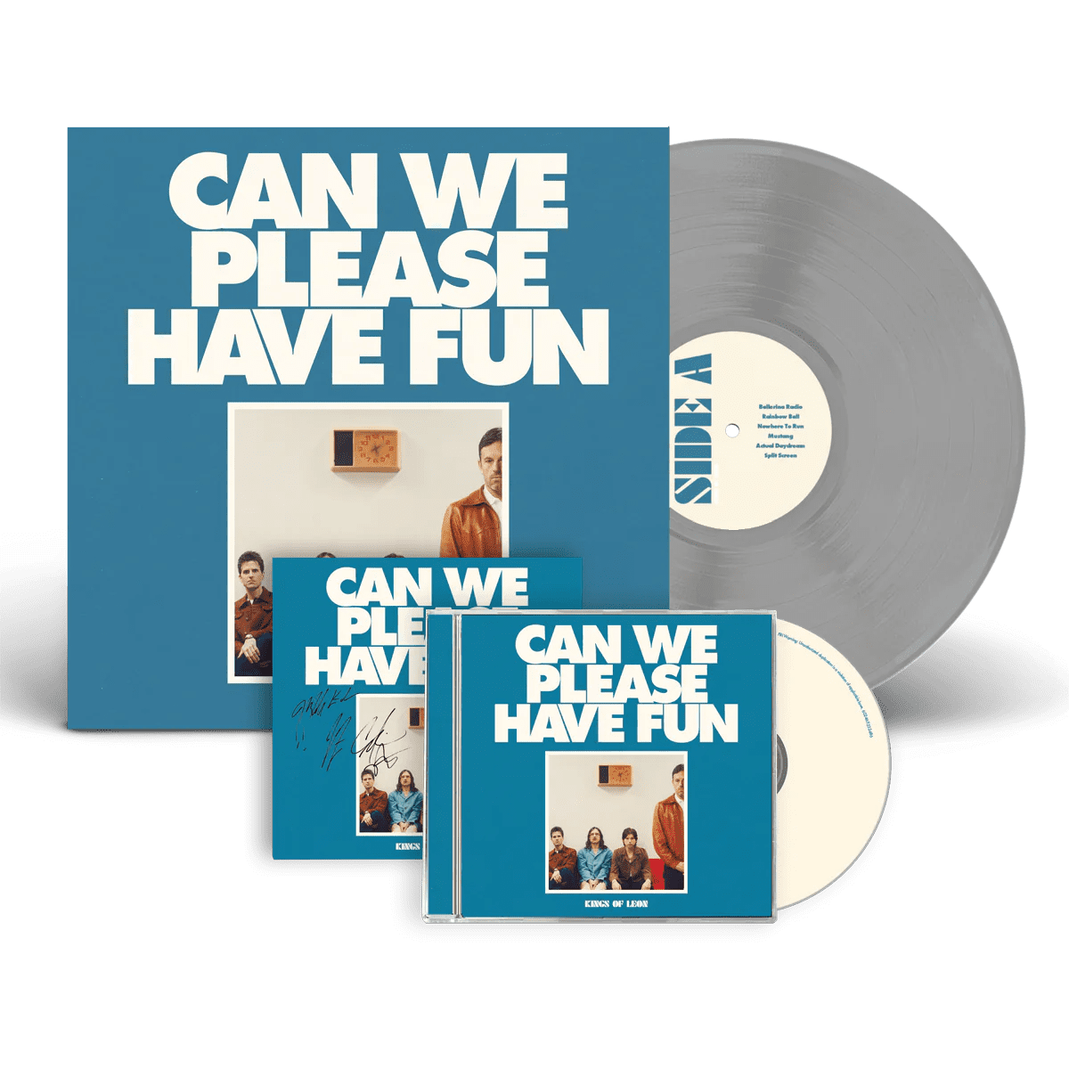 Can We Please Have Fun: Limited Silver Vinyl LP, CD + Signed Art Card