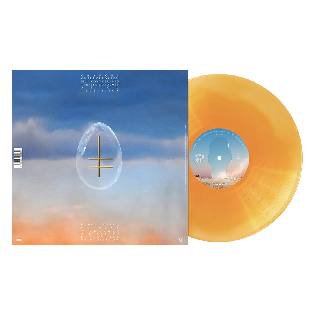 ASK THAT GOD EXCLUSIVE ORANGE SWIRL LP - Image 2