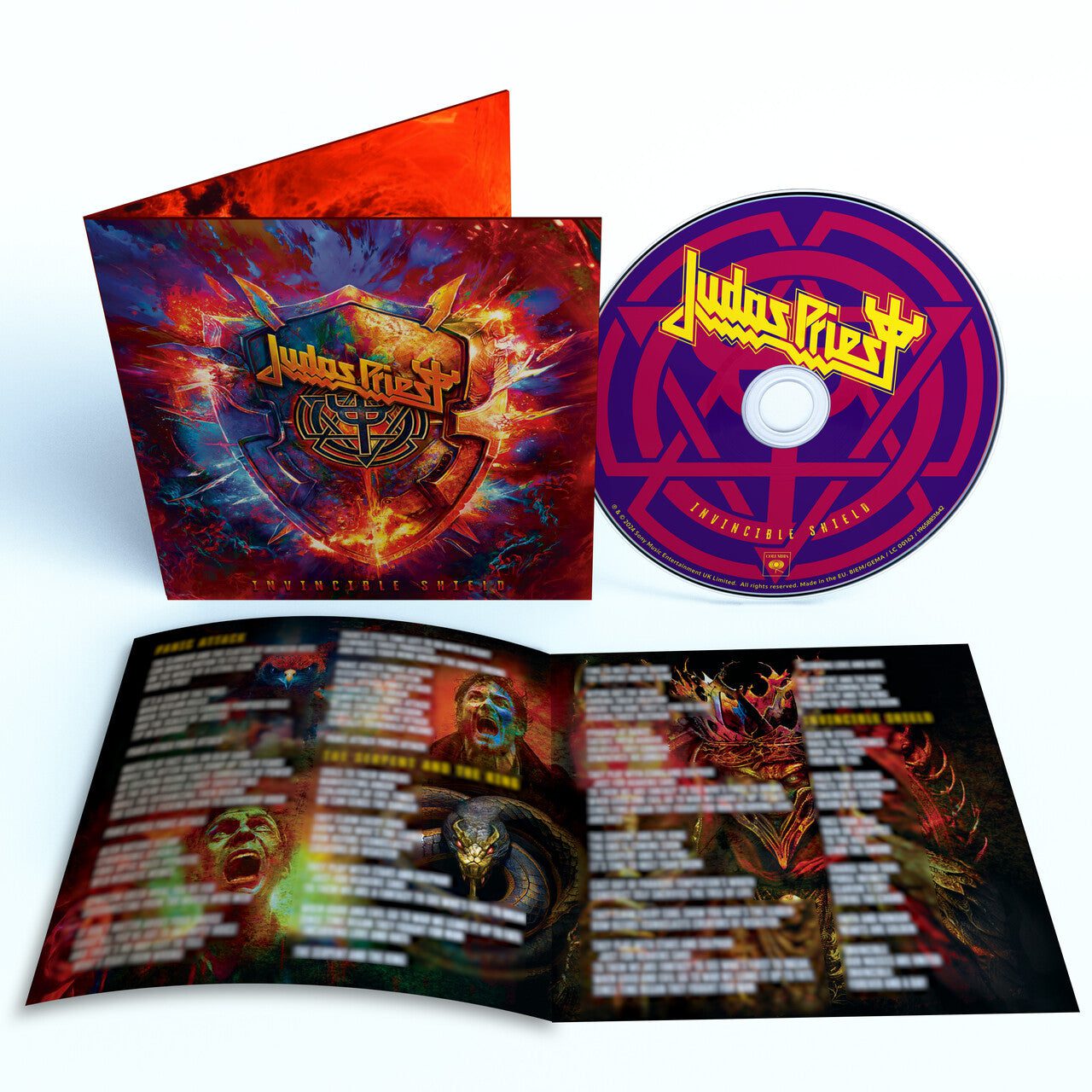 Invincible Shield: CD