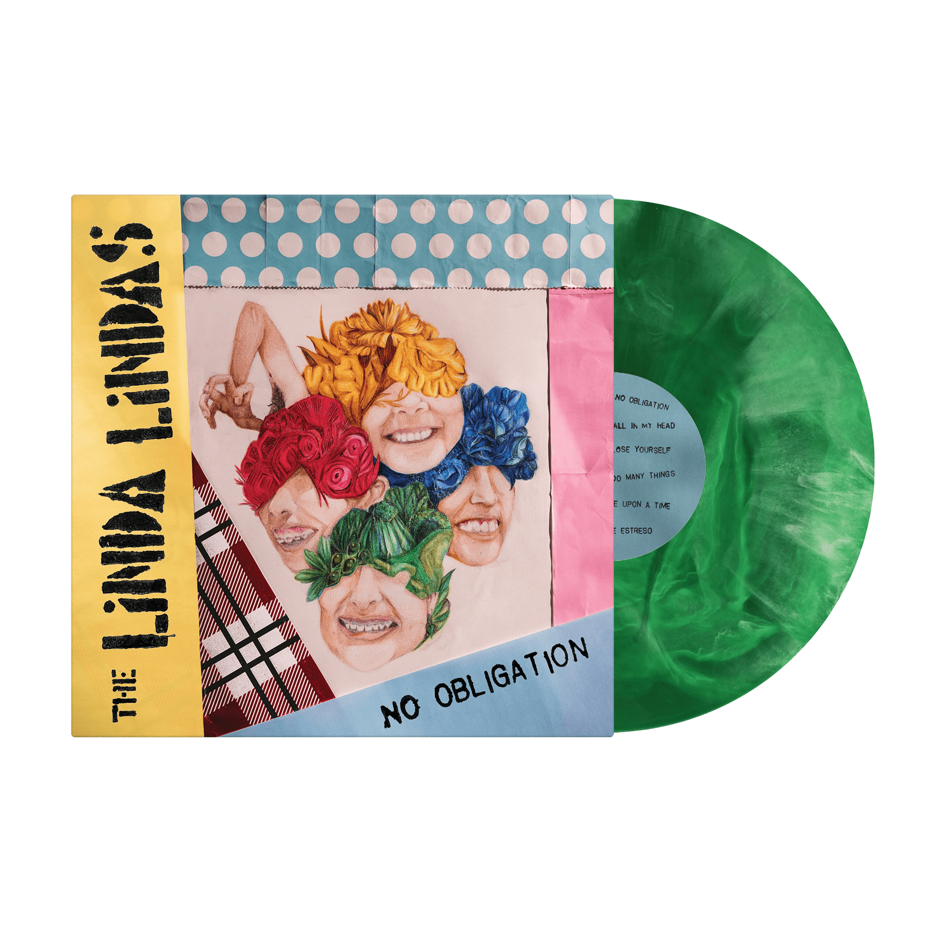 No Obligation: Galaxy Green/White Vinyl LP