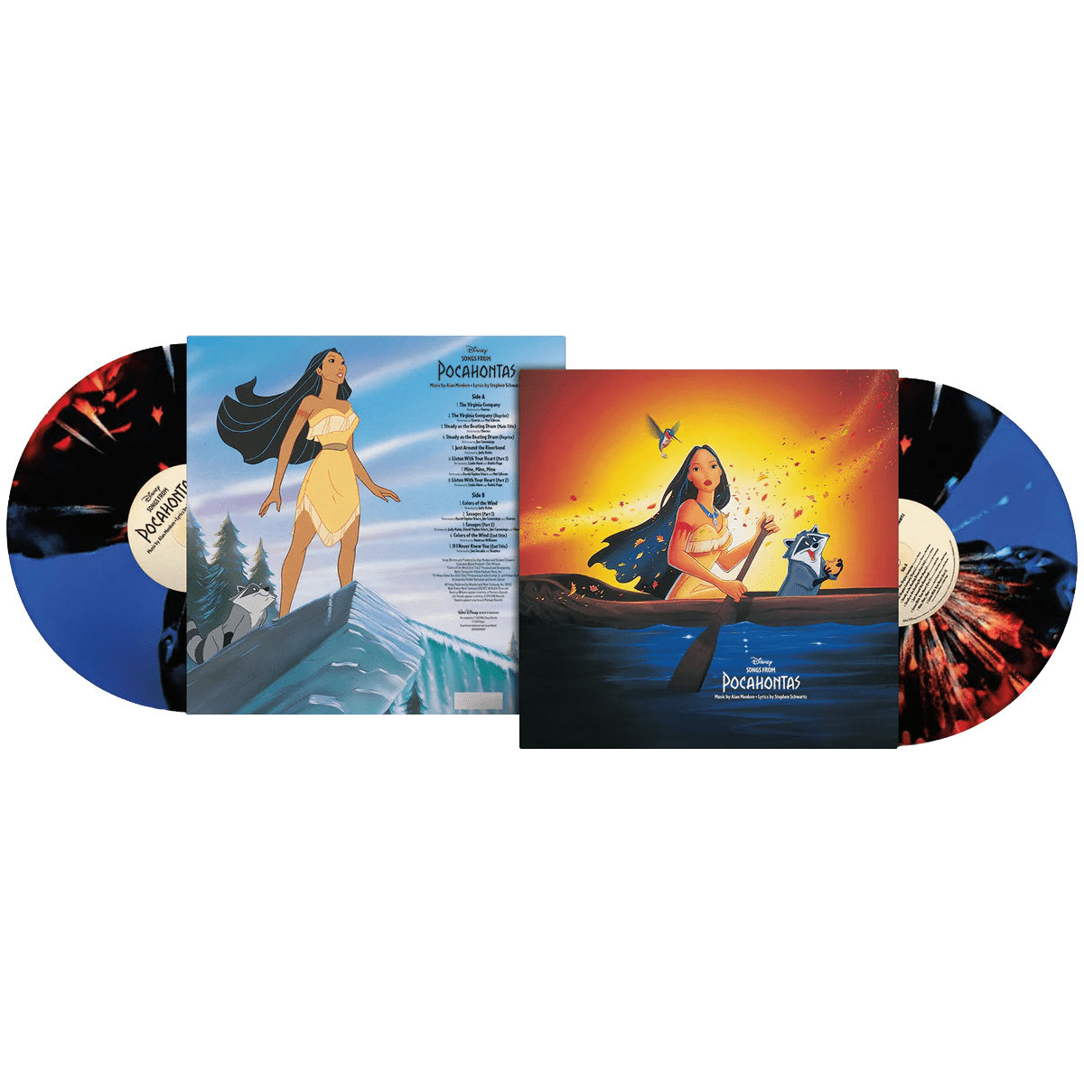 Songs From Pocahontas: Limited Kaleidoscope Sunset Splatter Colour Vinyl LP