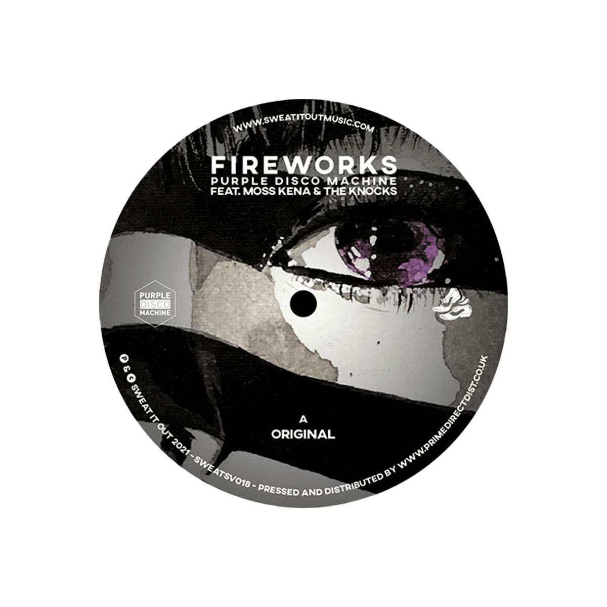 Purple Disco Machine - Fireworks ft Moss Kena and The Knocks 7"