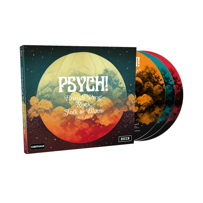 Psych! British Prog, Rock, Folk, And Blues 1966 – 1973: 3CD
