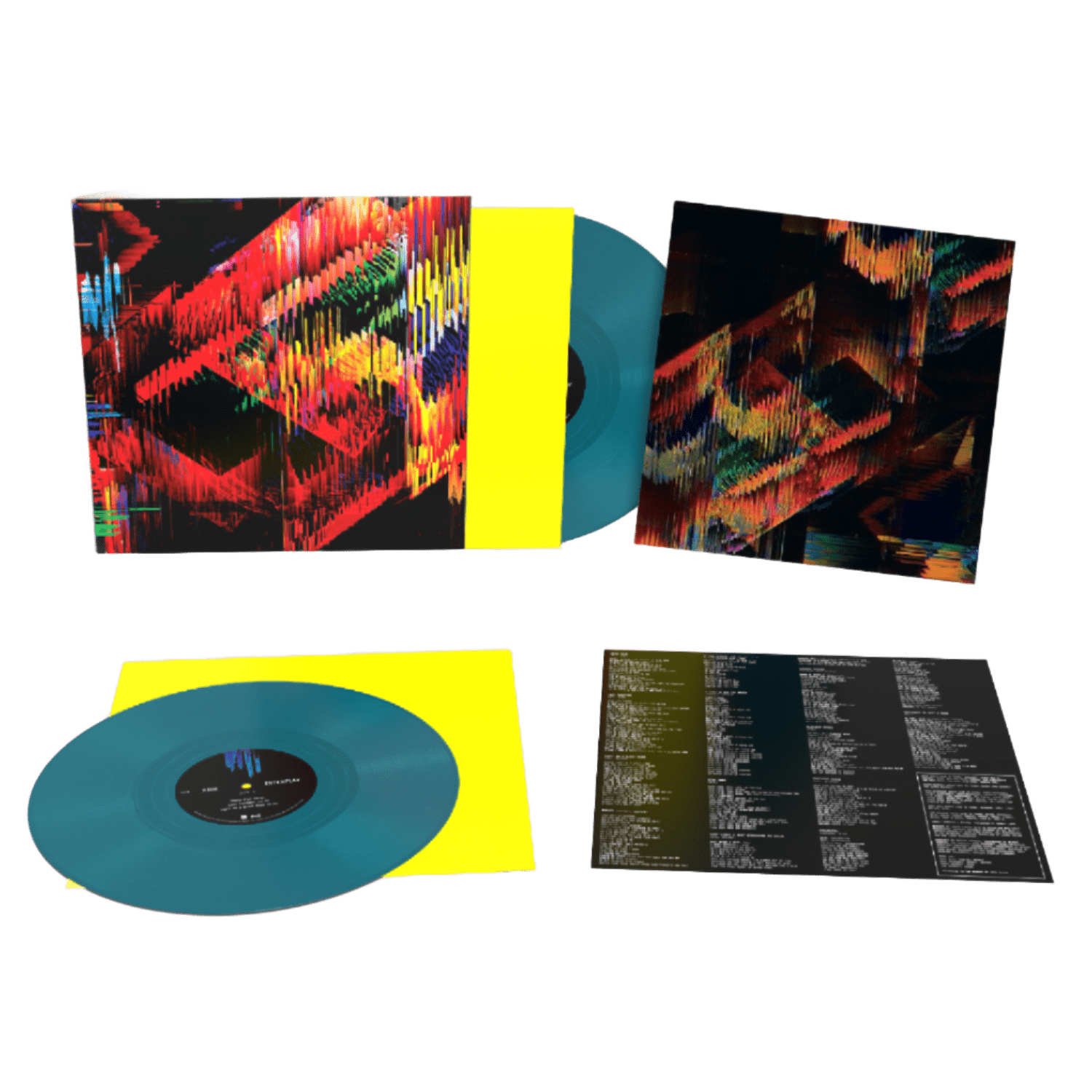 Interplay: Limited Blue/Green Vinyl LP + Signed Art Card
