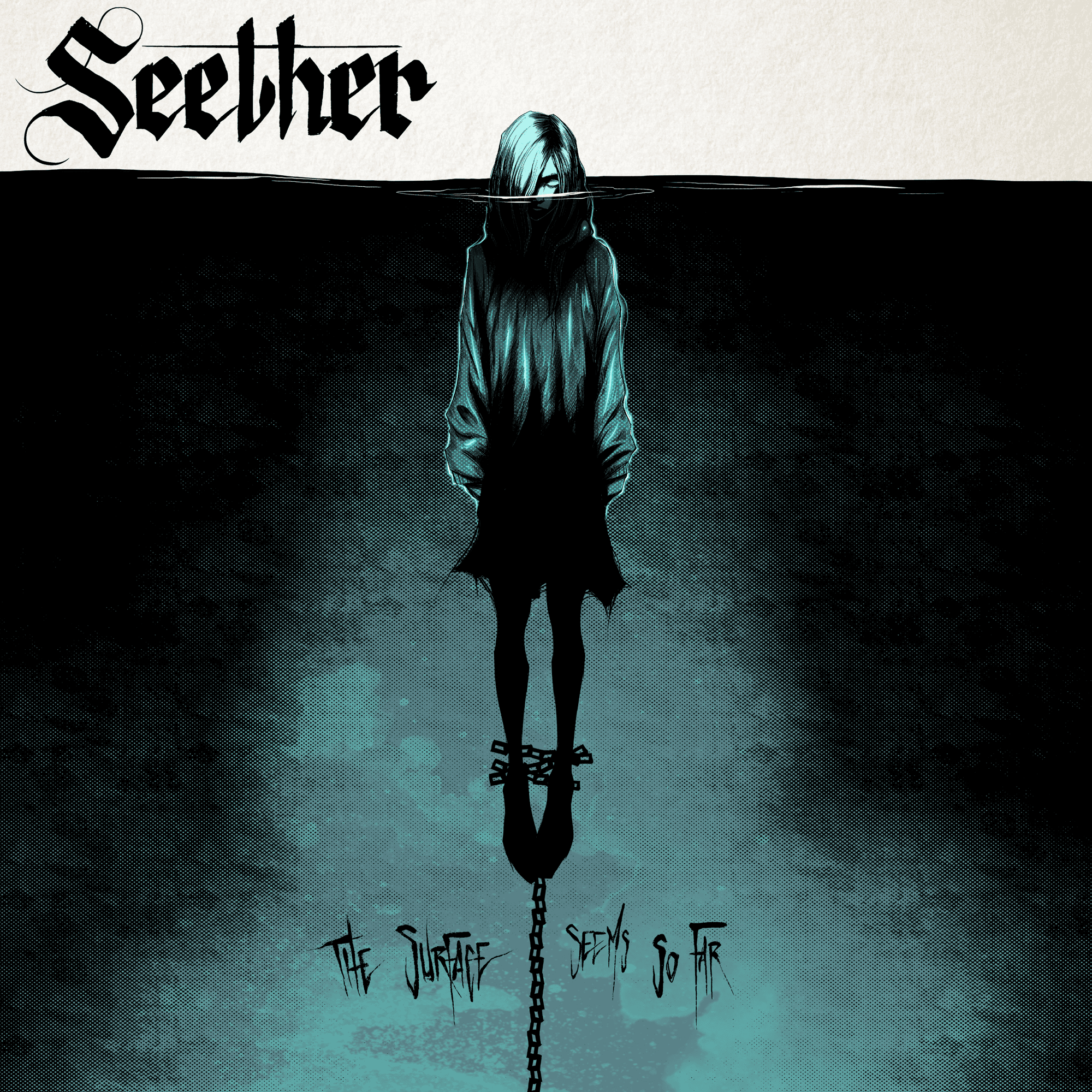 The Surface Seems So Far: Limited Transparent Blue Vinyl LP - Image 2