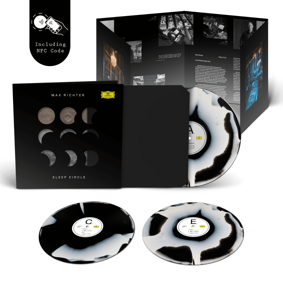 Sleep Circle - Exclusive Deluxe Black & White Corona 3LP + 8 Page Booklet