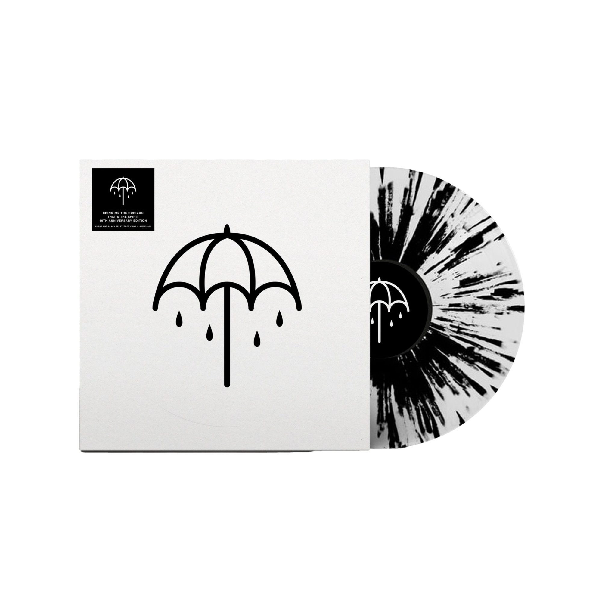 That’s The Spirit (10th Anniversary): Clear and Black Splattered Vinyl LP